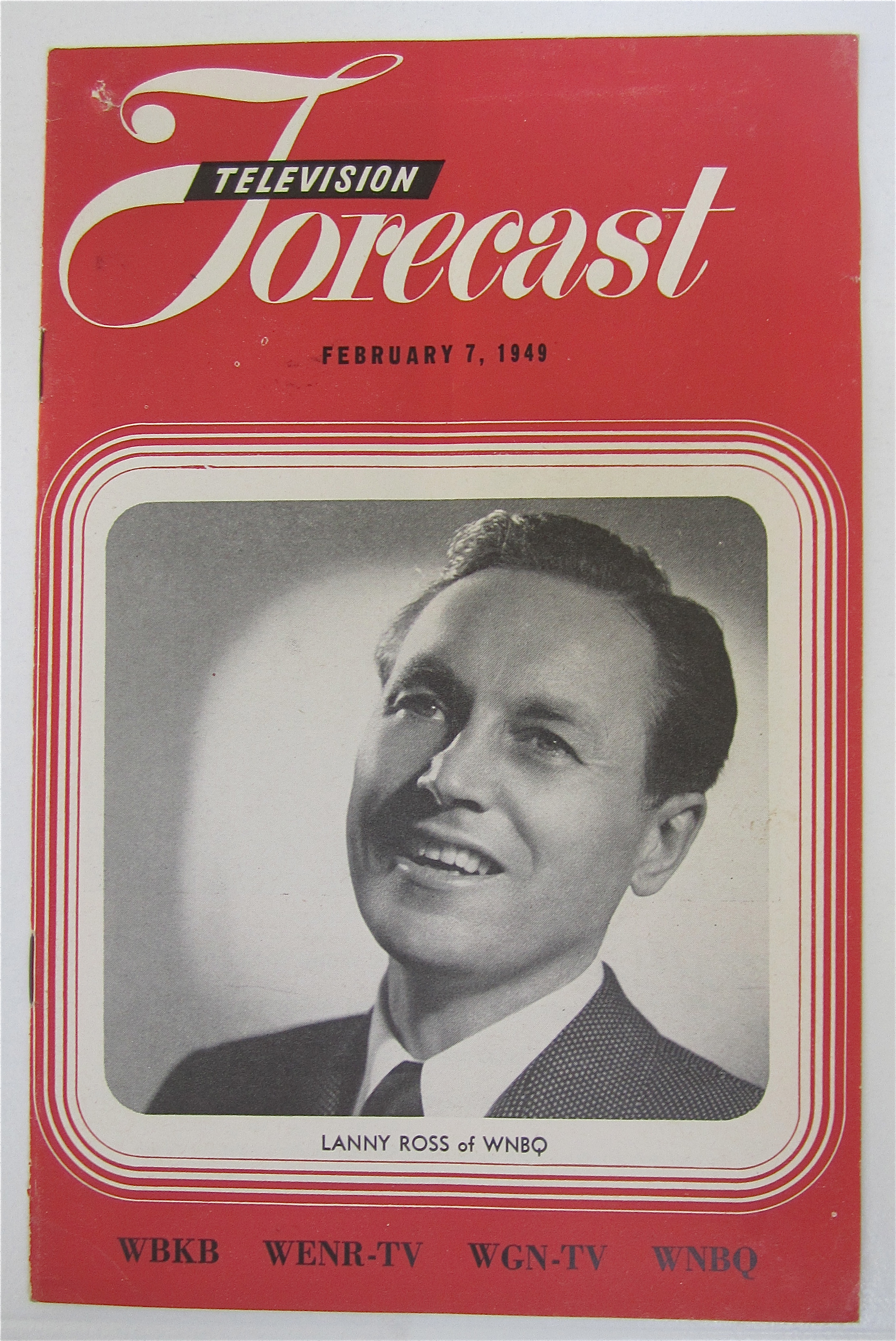 Television Forecast February 7, 1949 Lanny Ross