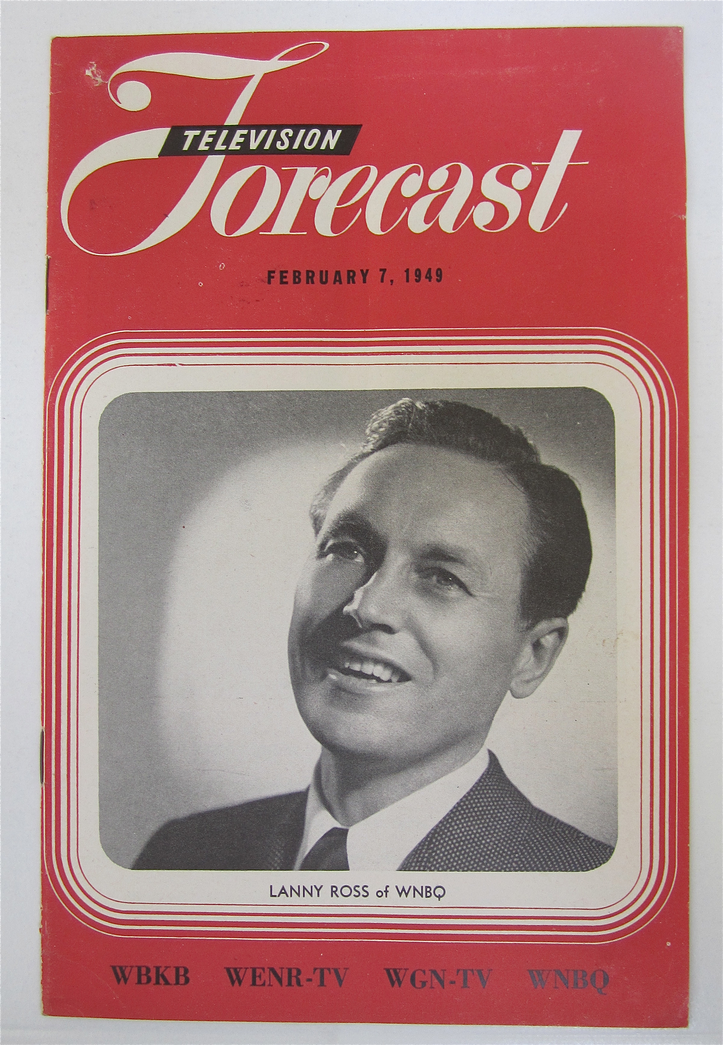 Television Forecast February 7, 1949 Lanny Ross
