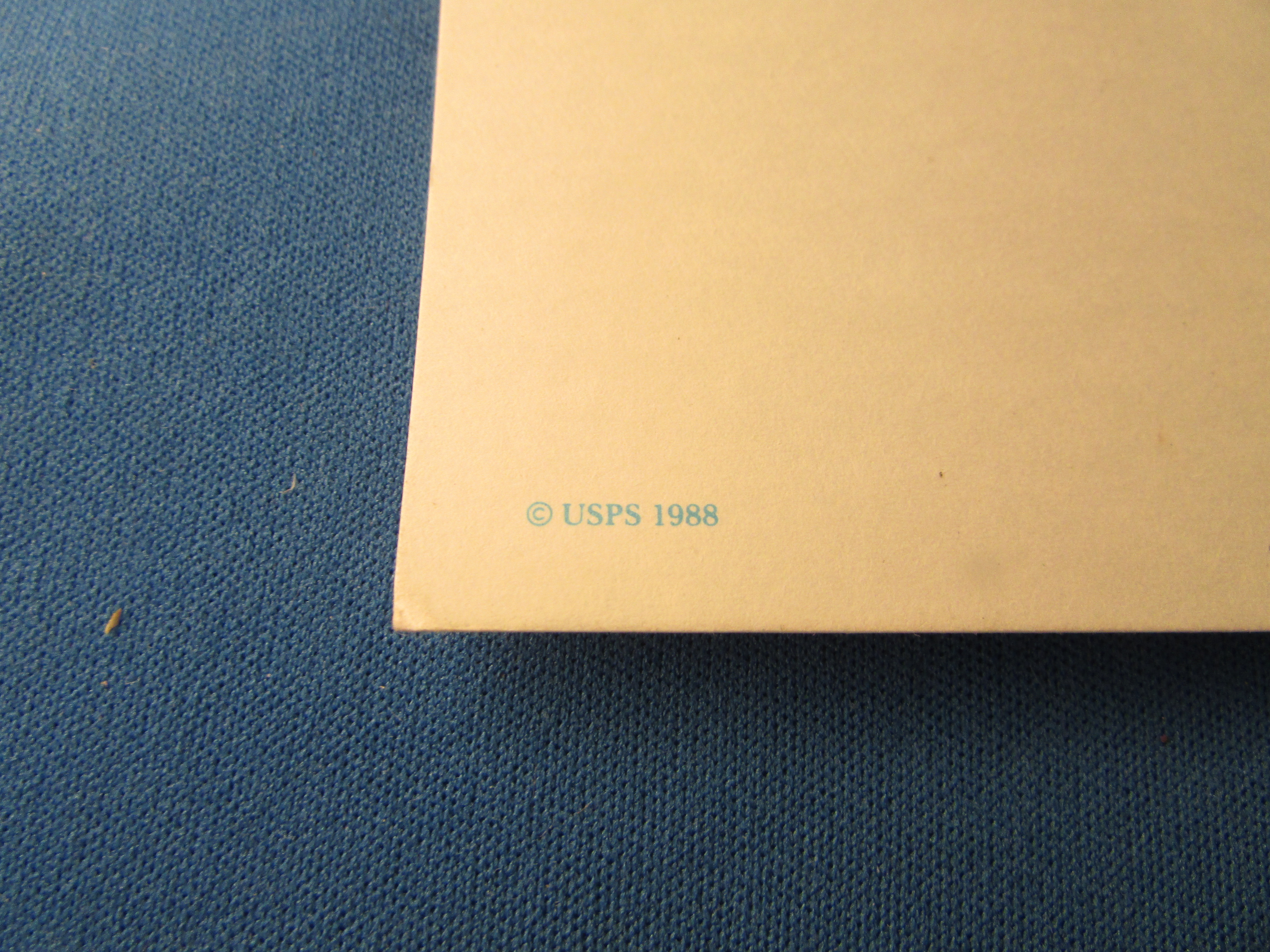 Seven America the Beautiful Blank Post Card