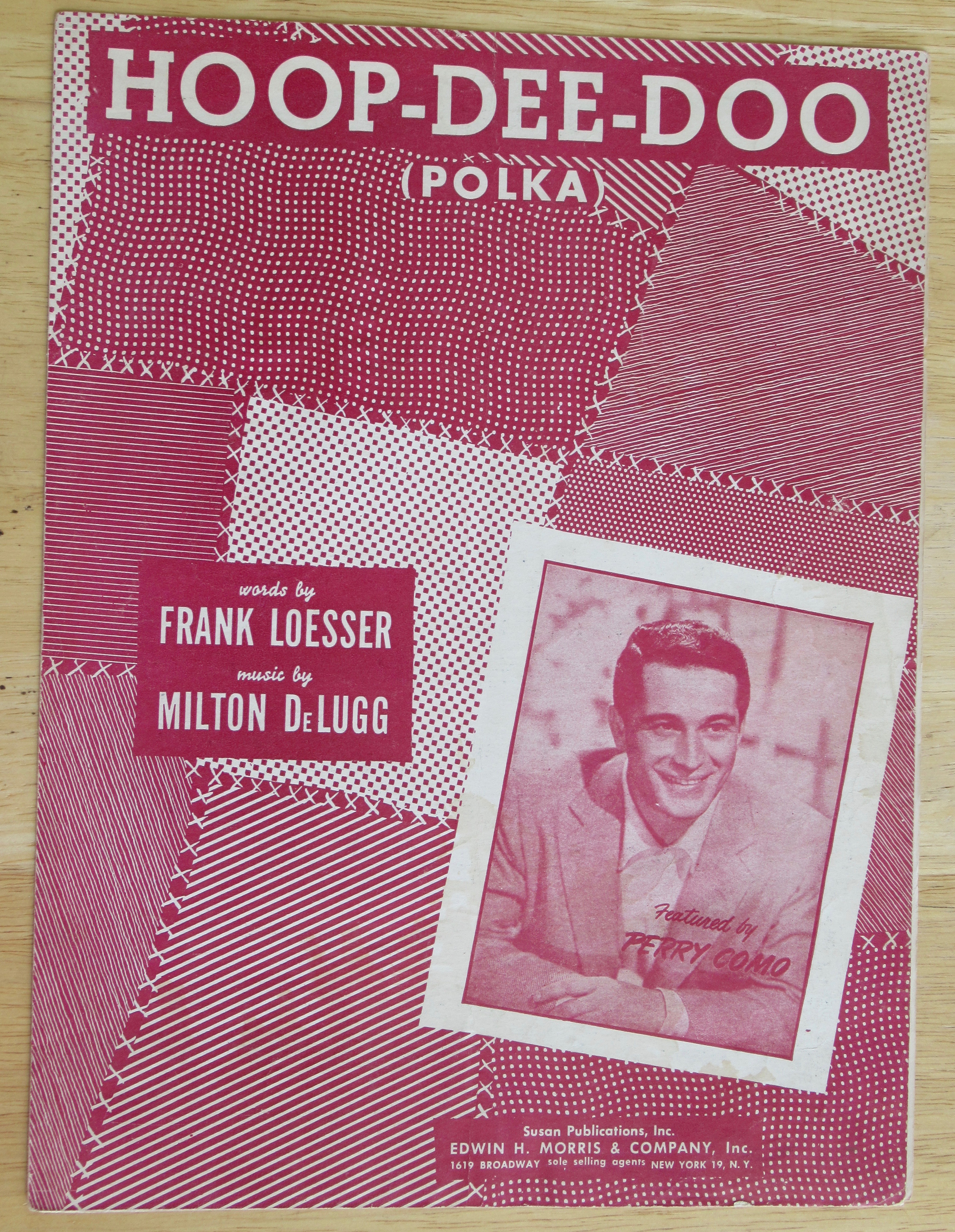 Sheet Music For 1950 Hoop-Dee-Doo (Polka)