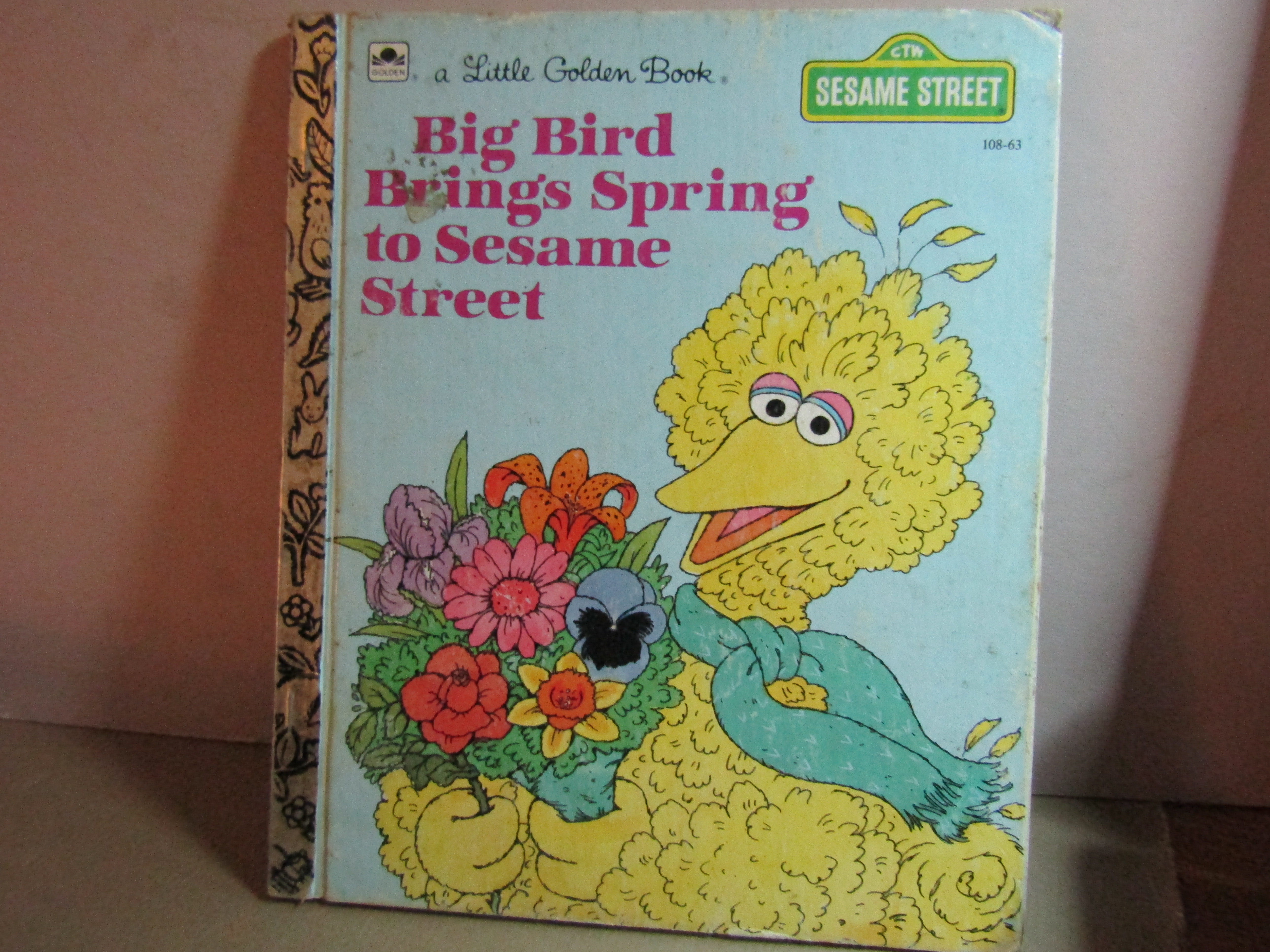 Little Golden Big Bird Bring's Spring To Sesame St