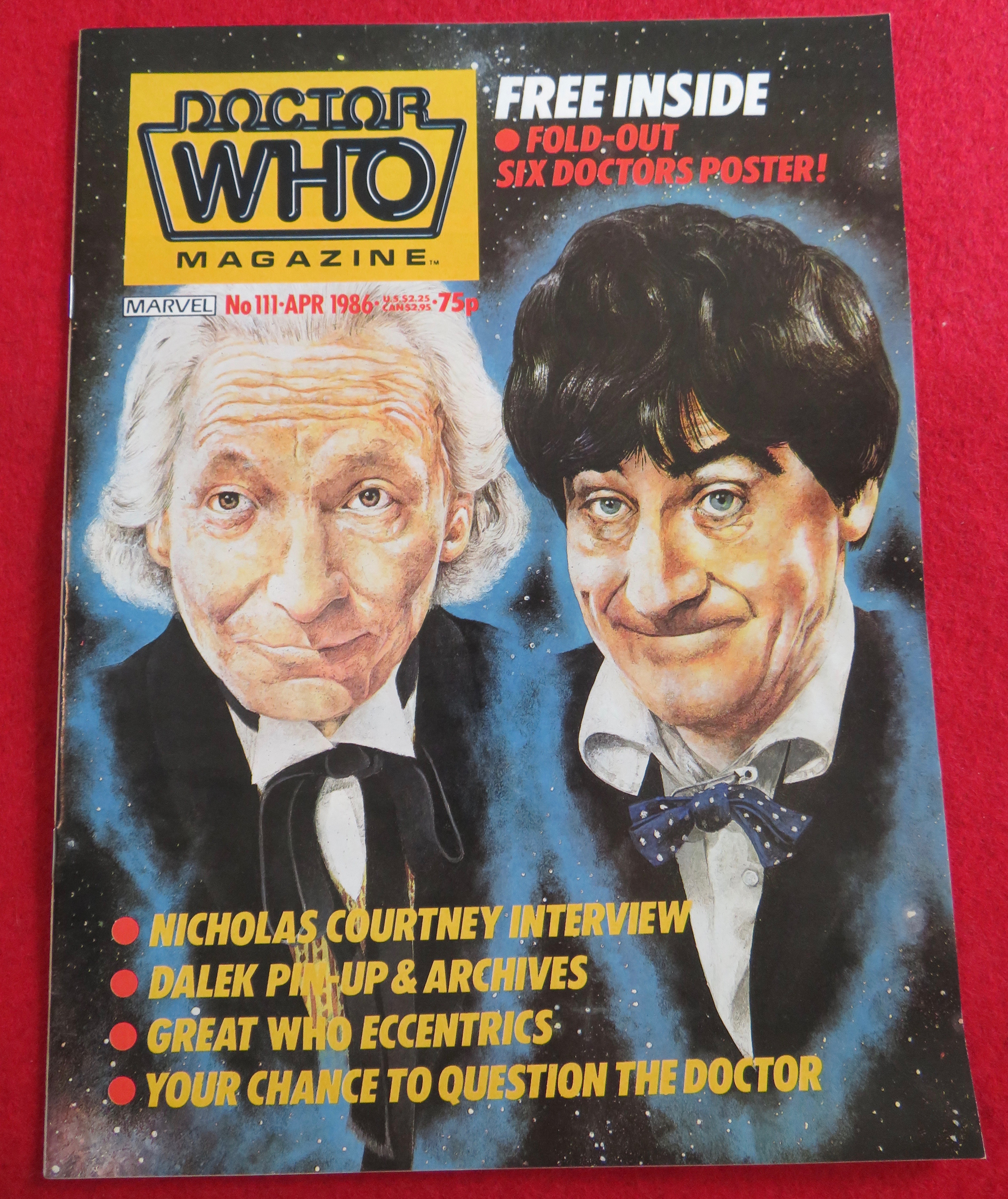 Doctor (Dr) Who Magazine April 1986
