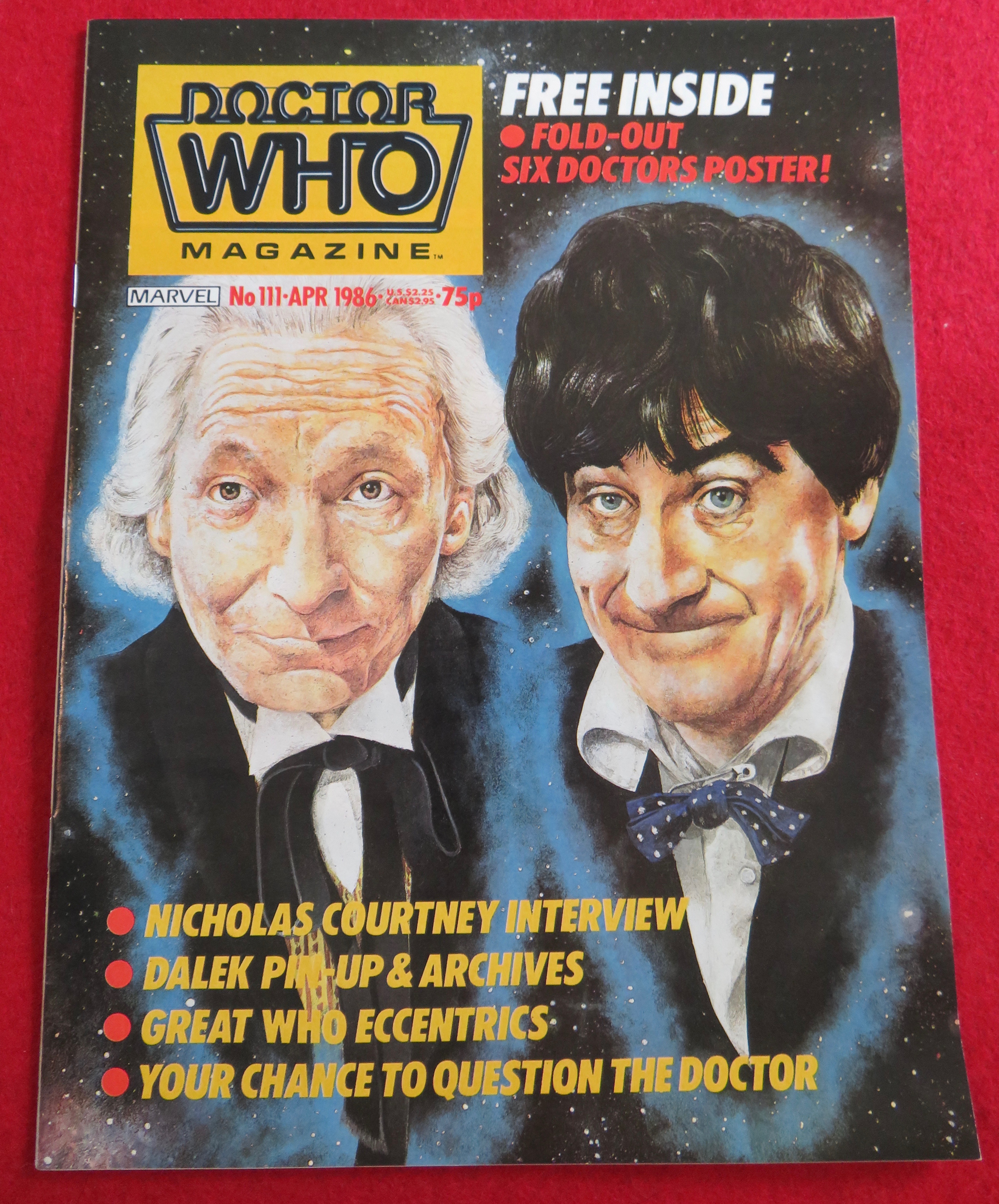 Doctor (Dr) Who Magazine April 1986