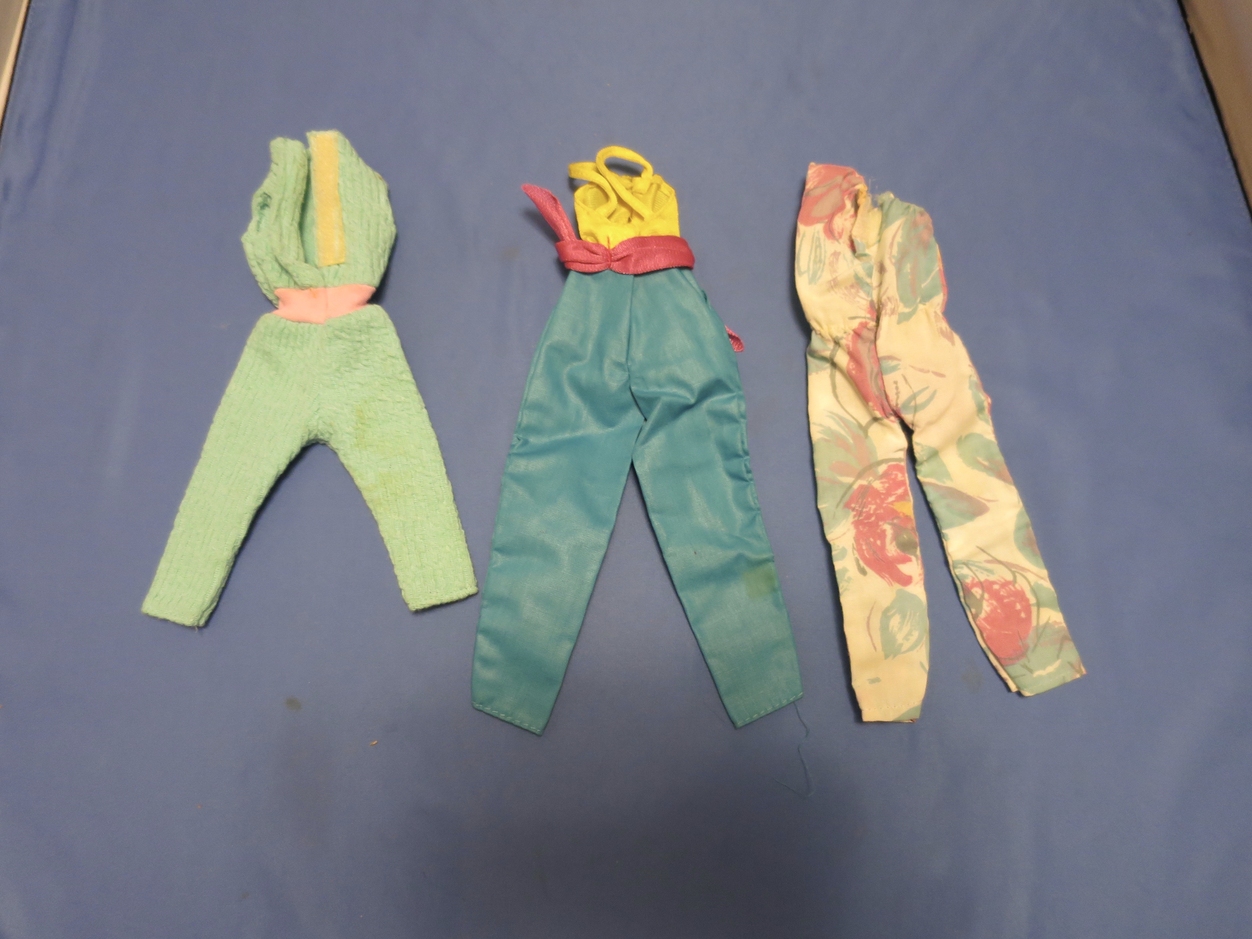 Barbie Doll Pantsuit Outfit lot of three not tagged