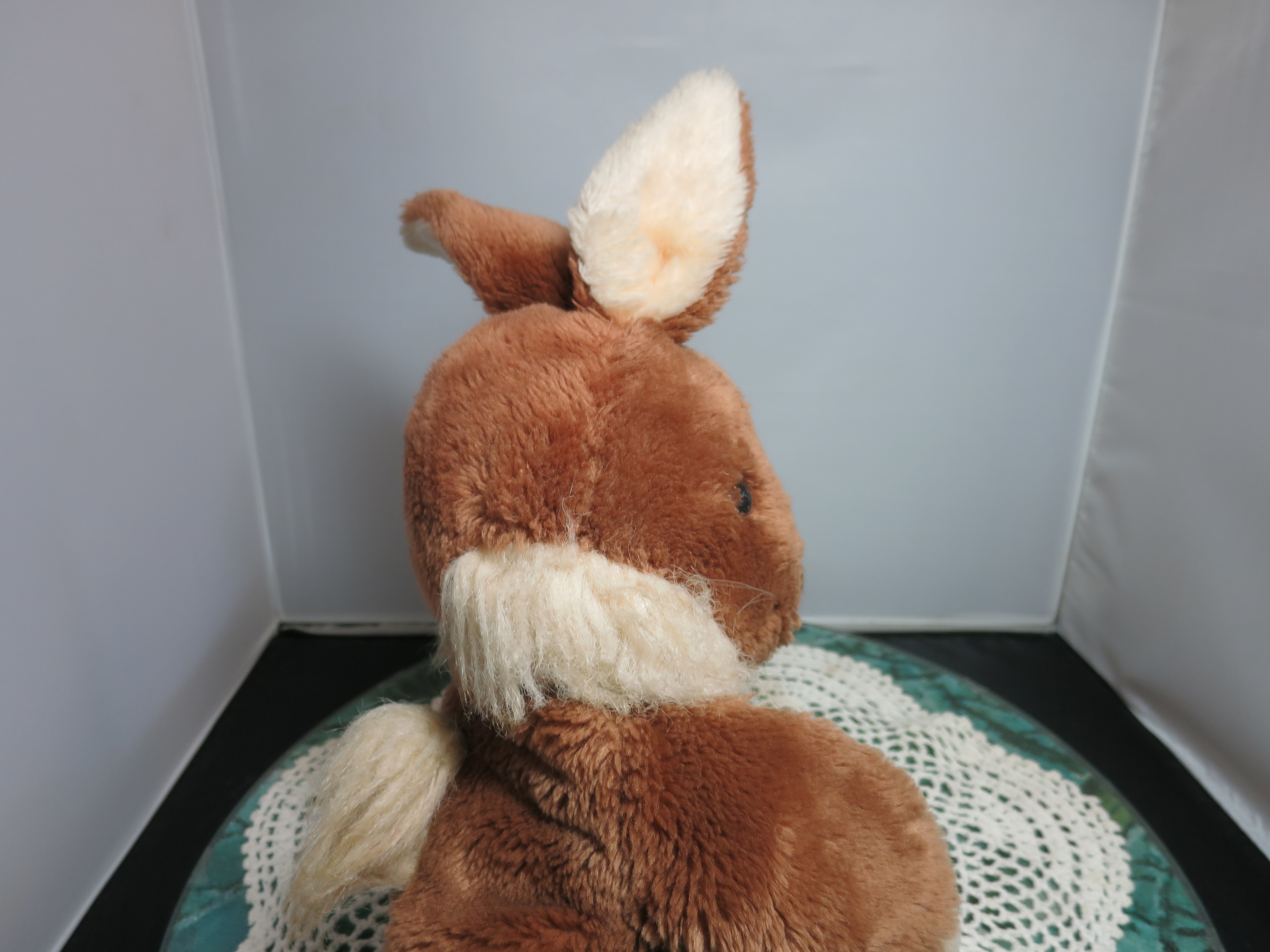 Vintage R. Dakin Bunny Rabbit Hand Puppet Stuffed Plush 1982
