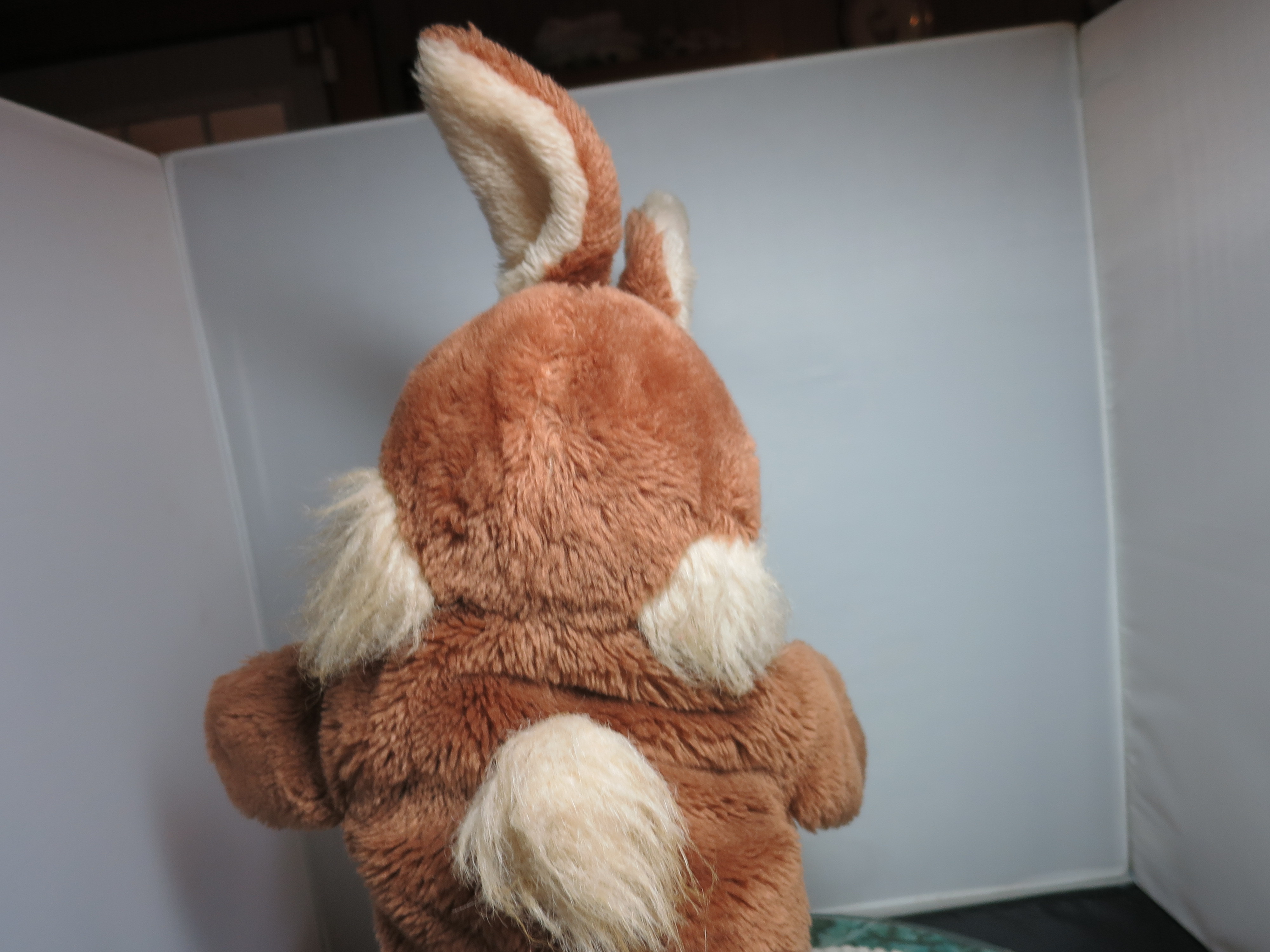 Vintage R. Dakin Bunny Rabbit Hand Puppet Stuffed Plush 1982
