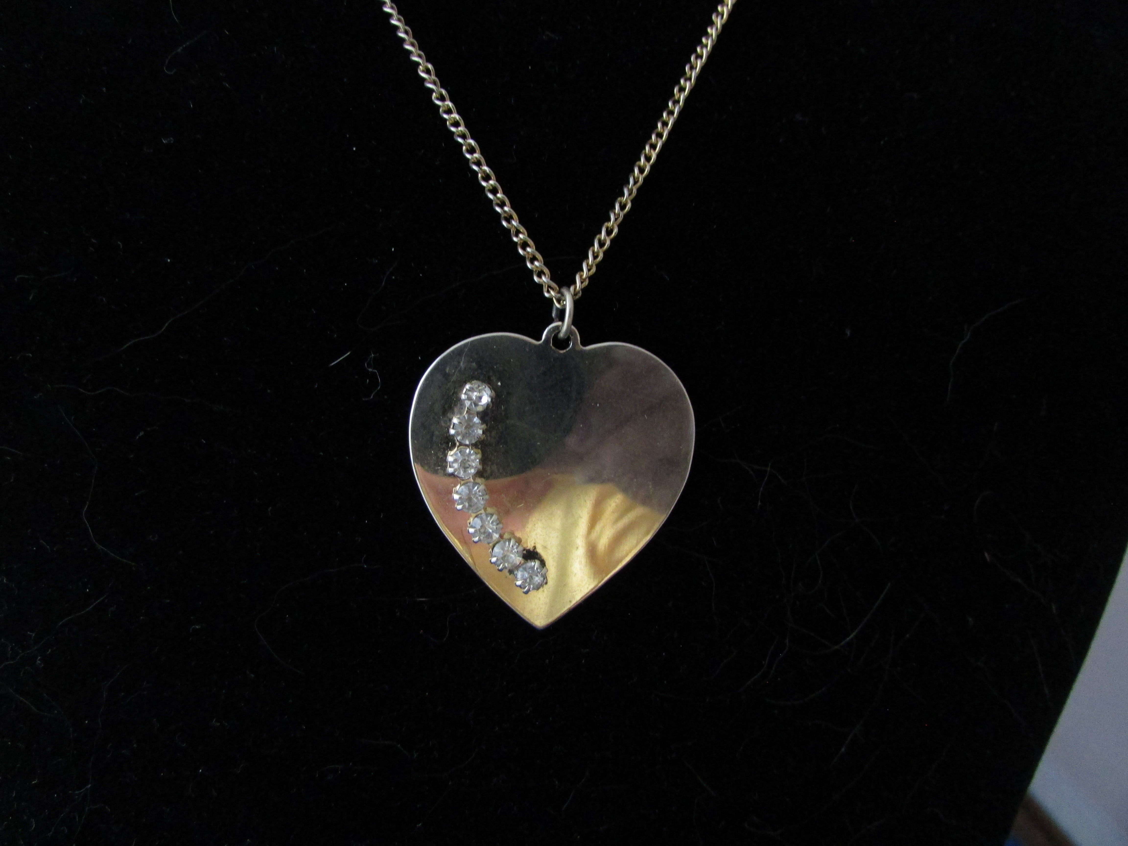 Heart Necklace to be Engraved