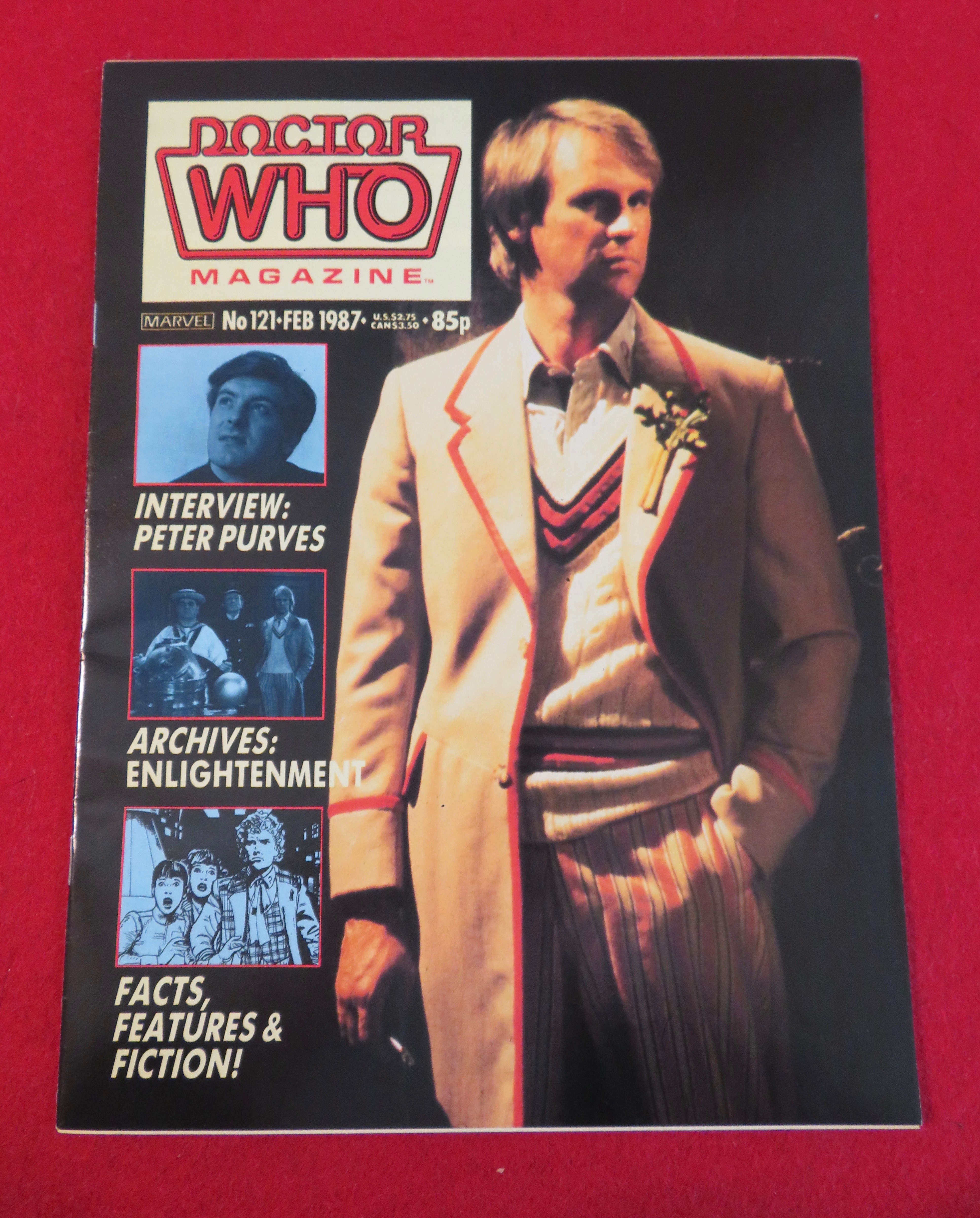 Doctor Who Magazine February 1987 Peter Purves