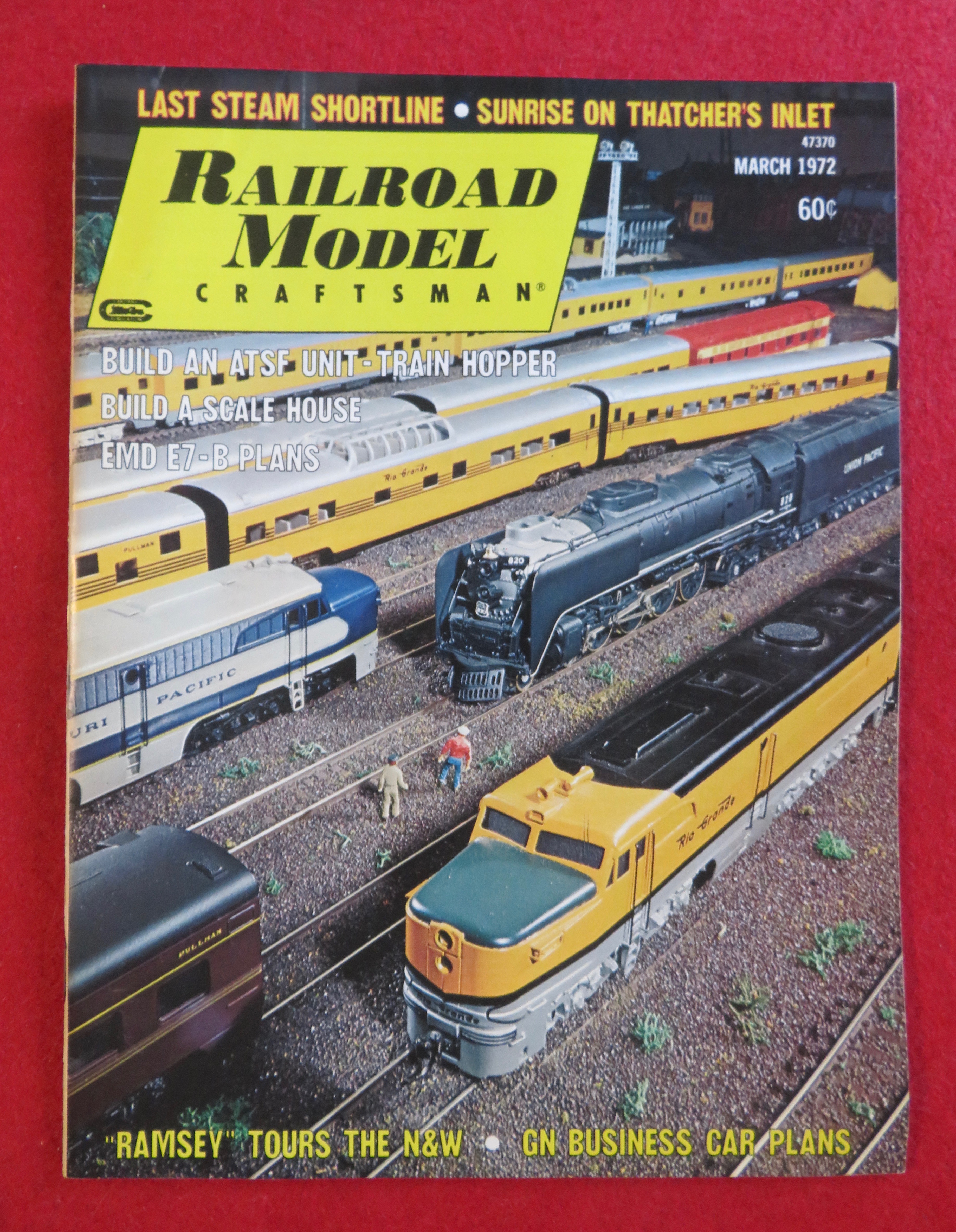 Railroad Model Craftsman Magazine March 1972
