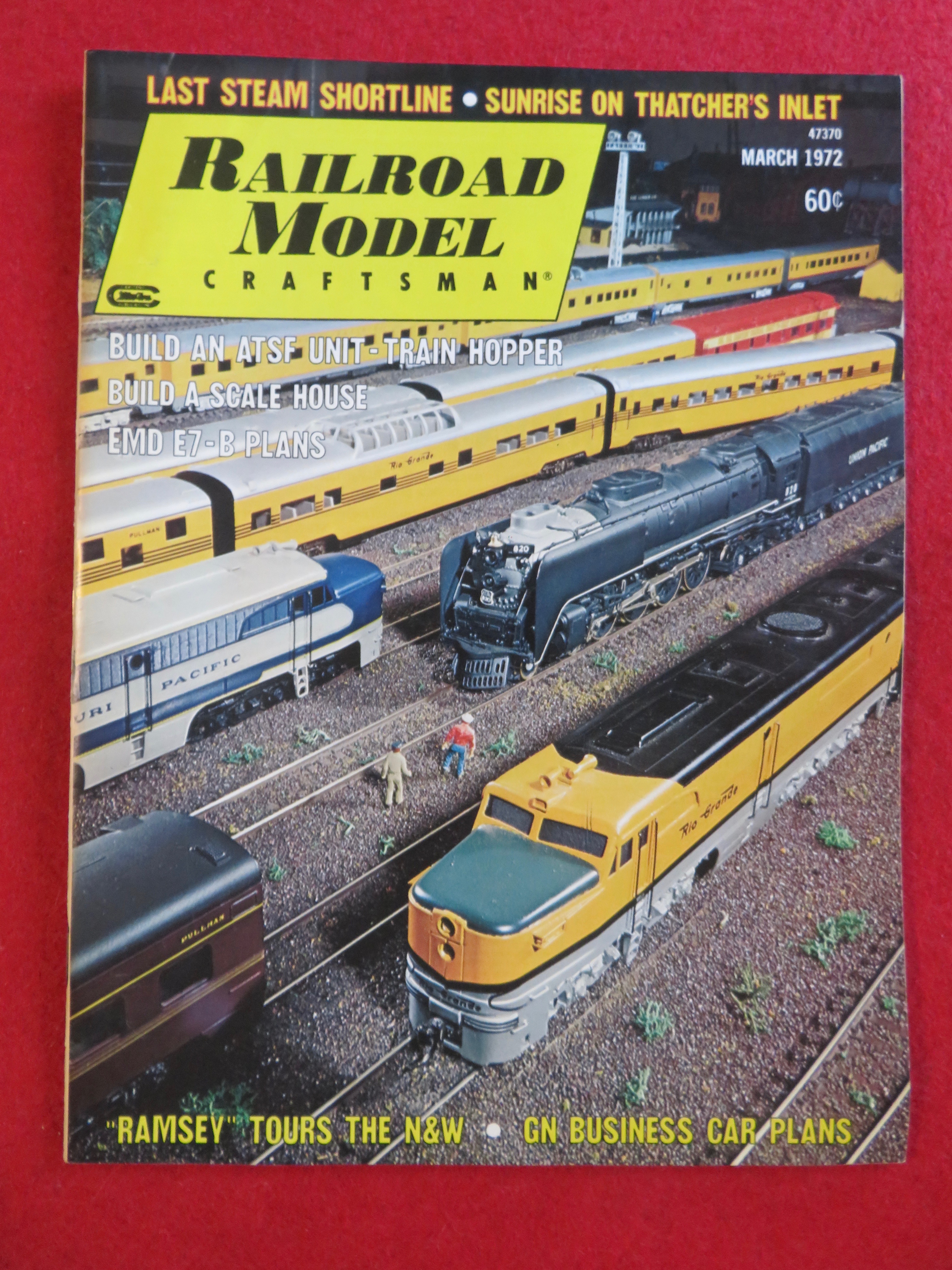 Railroad Model Craftsman Magazine March 1972