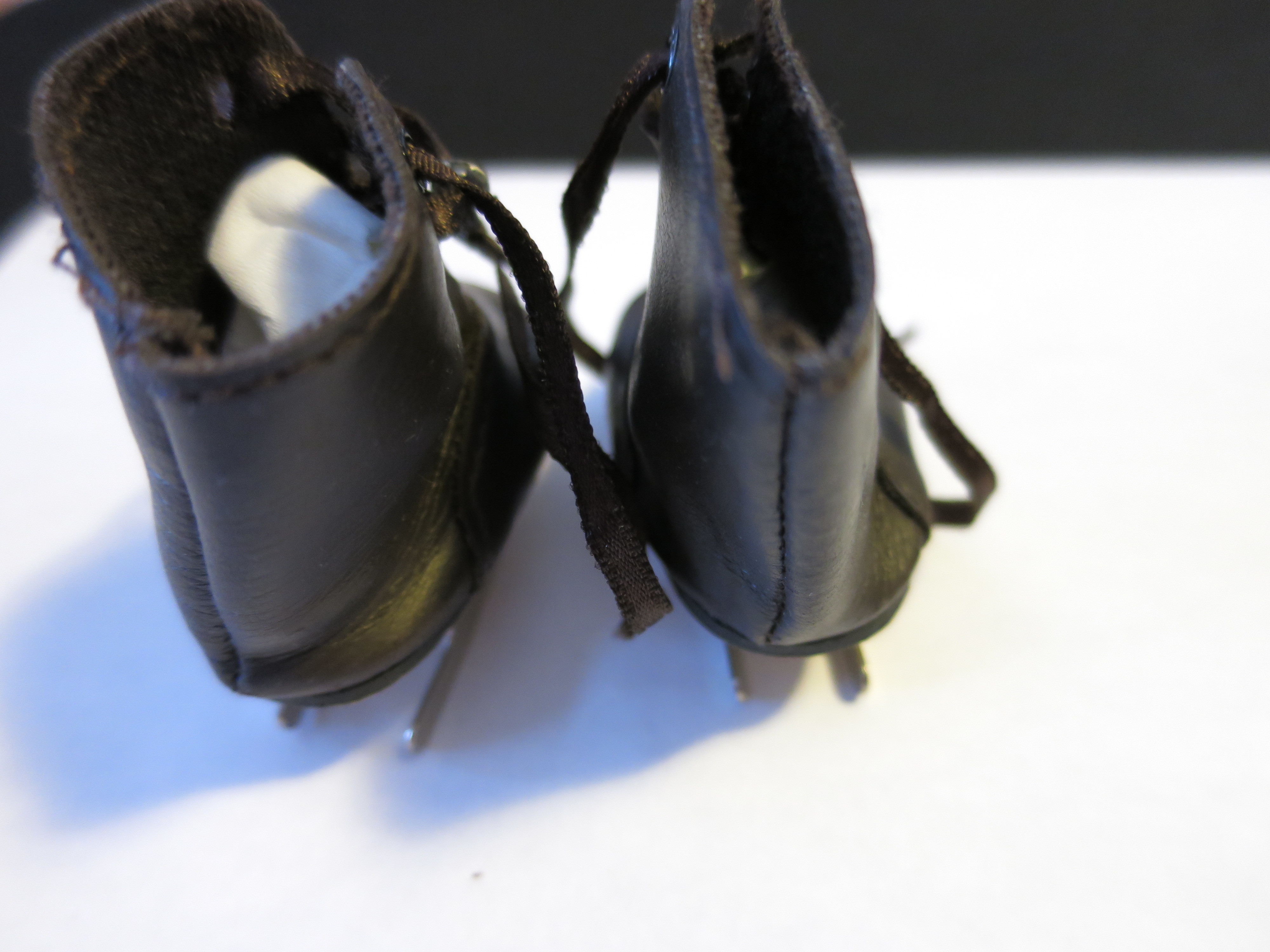 Doll Accessories Ice Skates boots double blade Brown