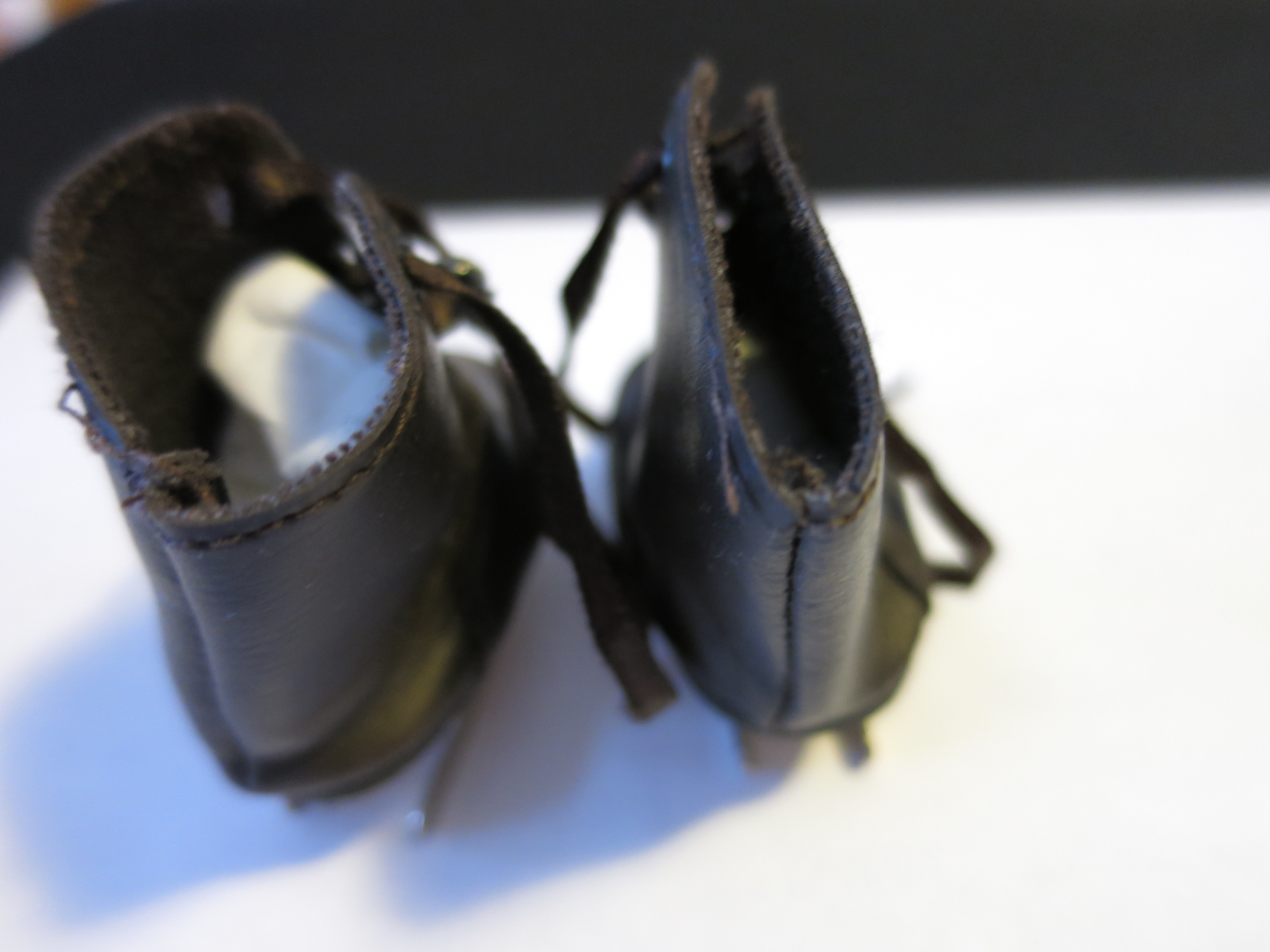 Doll Accessories Ice Skates boots double blade Brown
