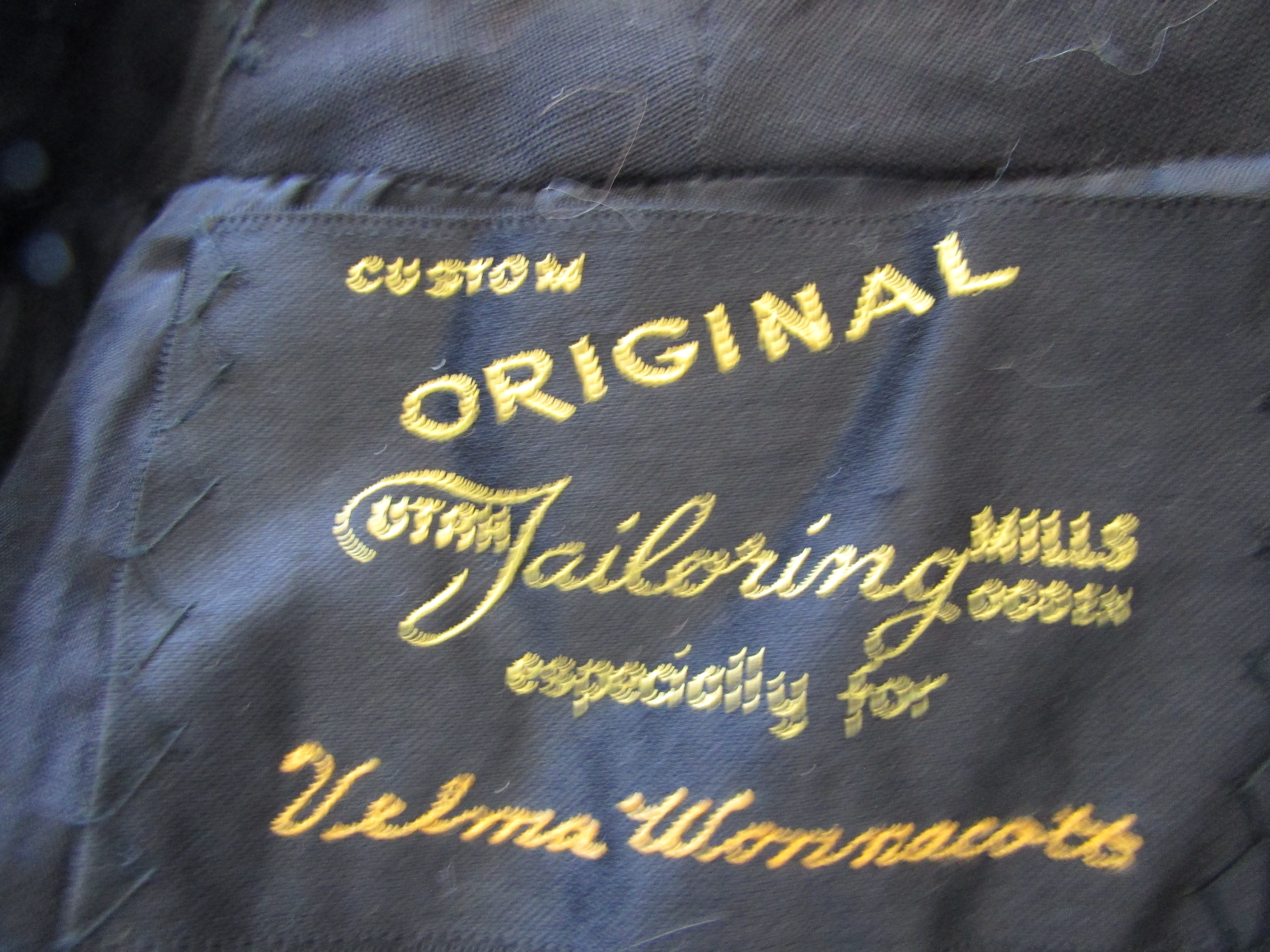 Custom Original Irish Linen Black Suit Dress