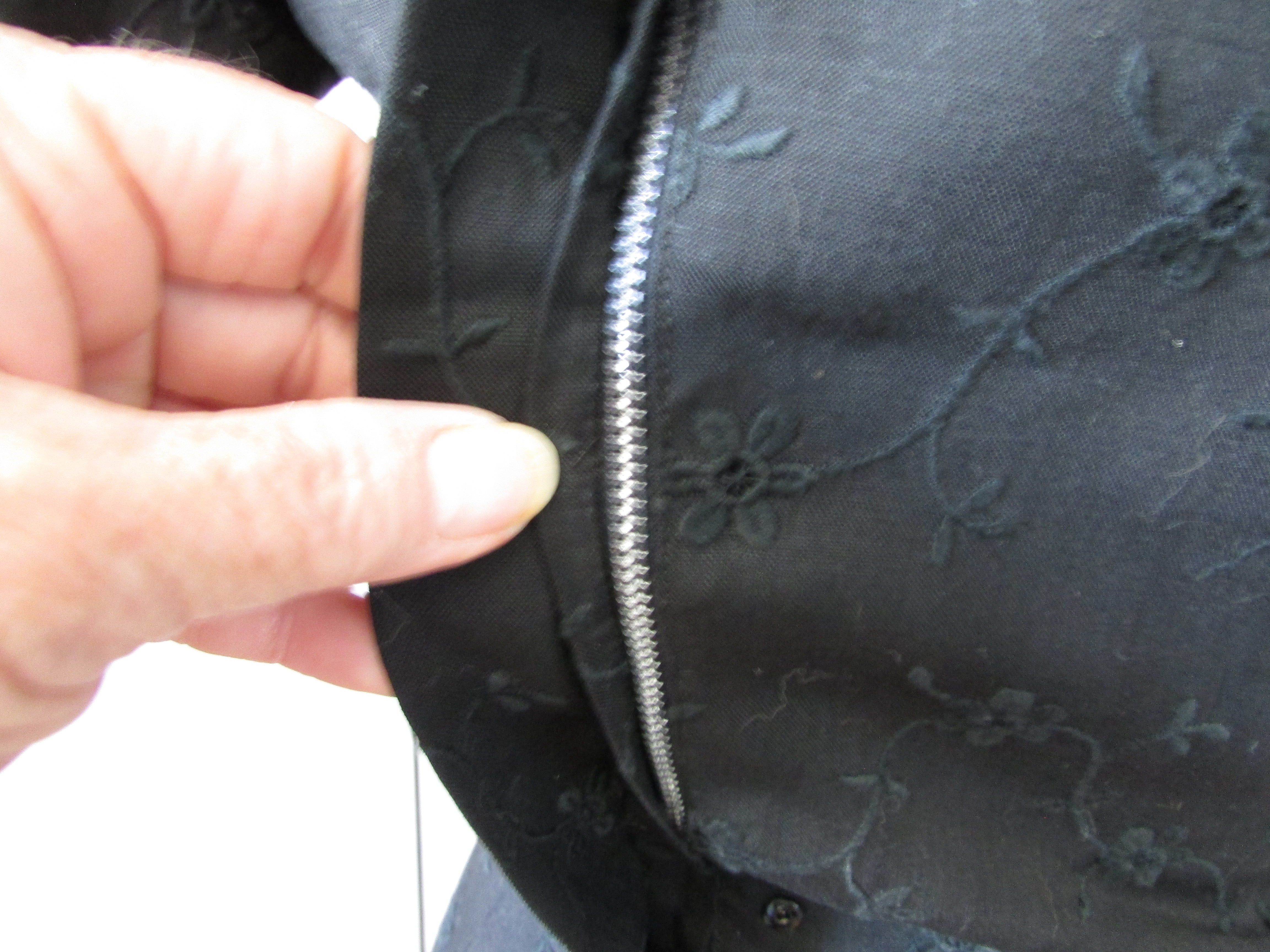 Custom Original Irish Linen Black Suit Dress
