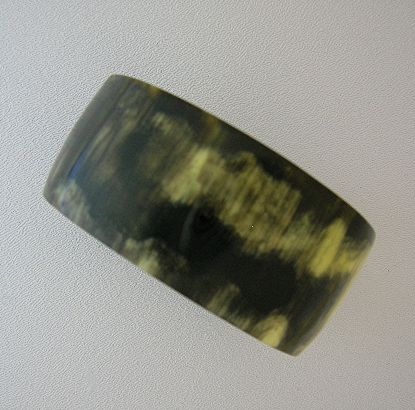 Lucite Horn Bangle Bracelet...