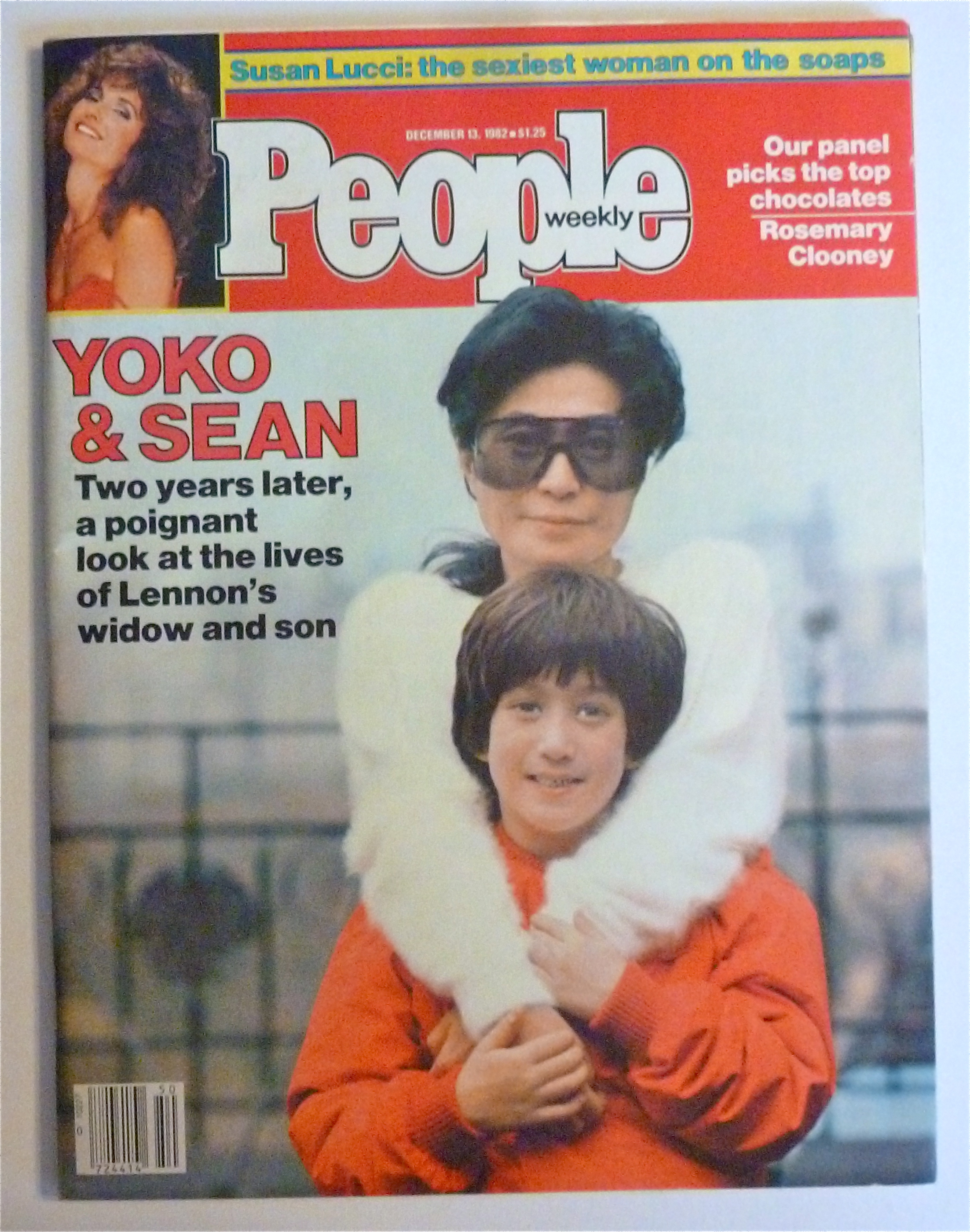 People Magazine December 13, 1982 Yoko Ono & Sean