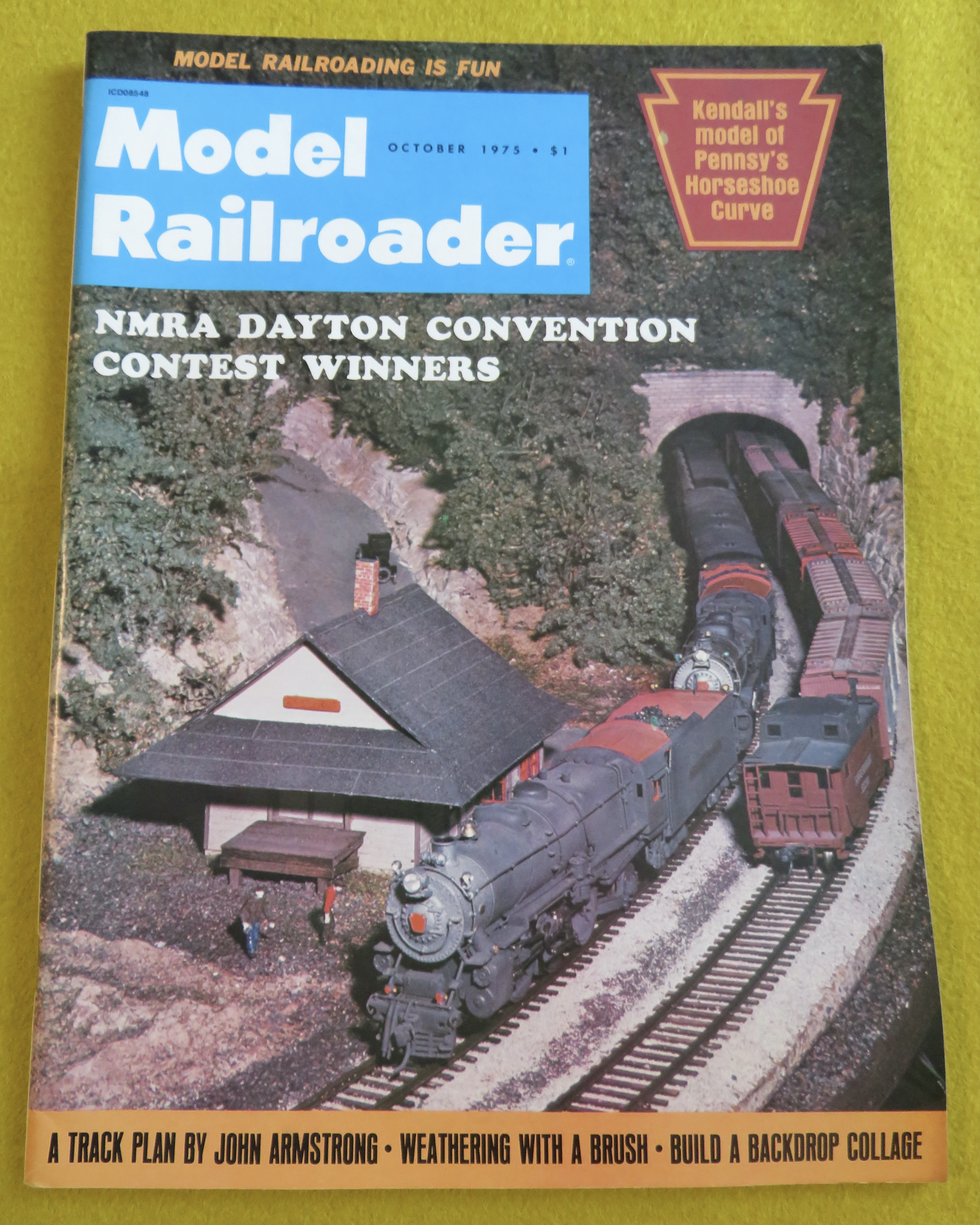 Model Railroader Magazine October 1975