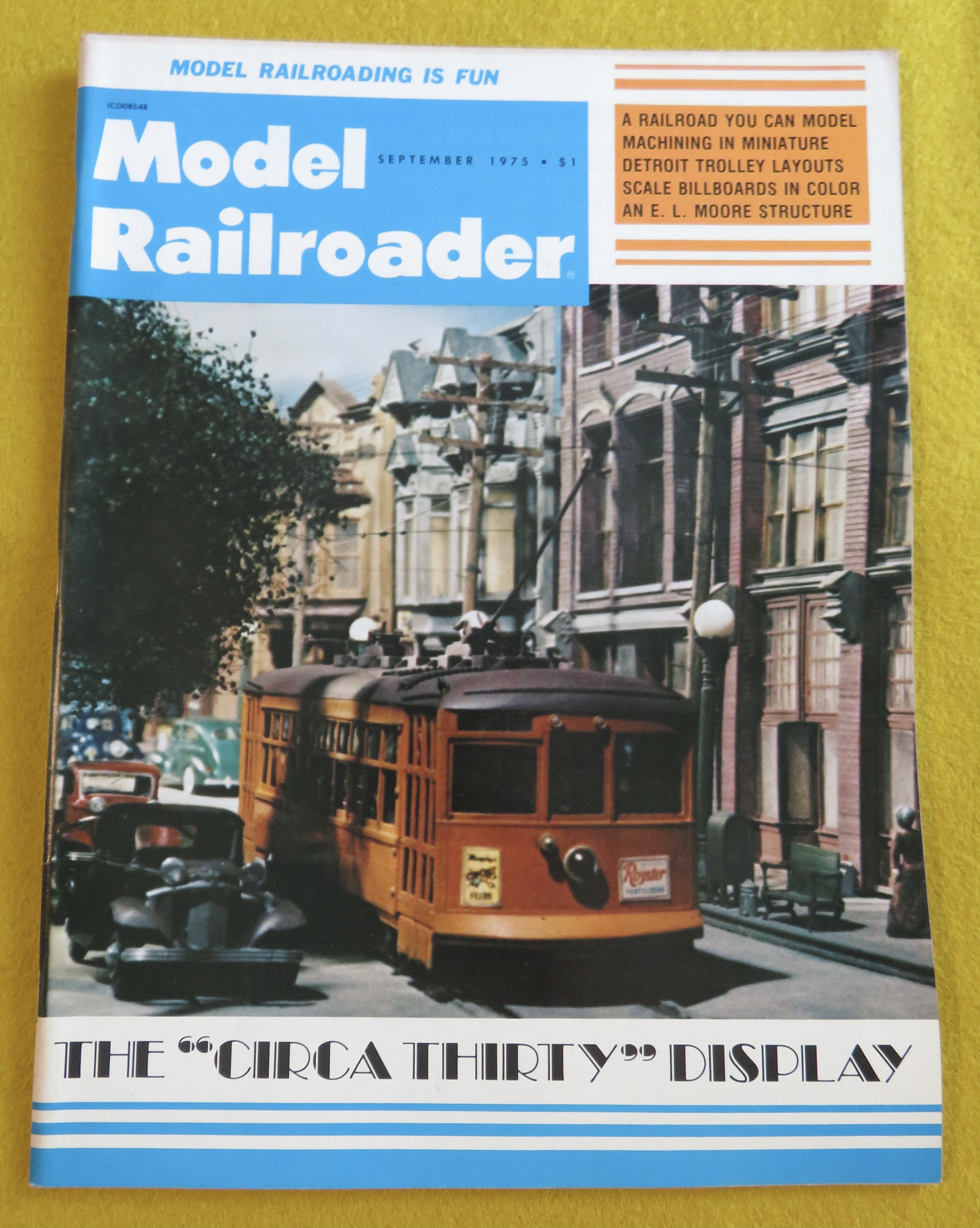 Model Railroader Magazine September 1975