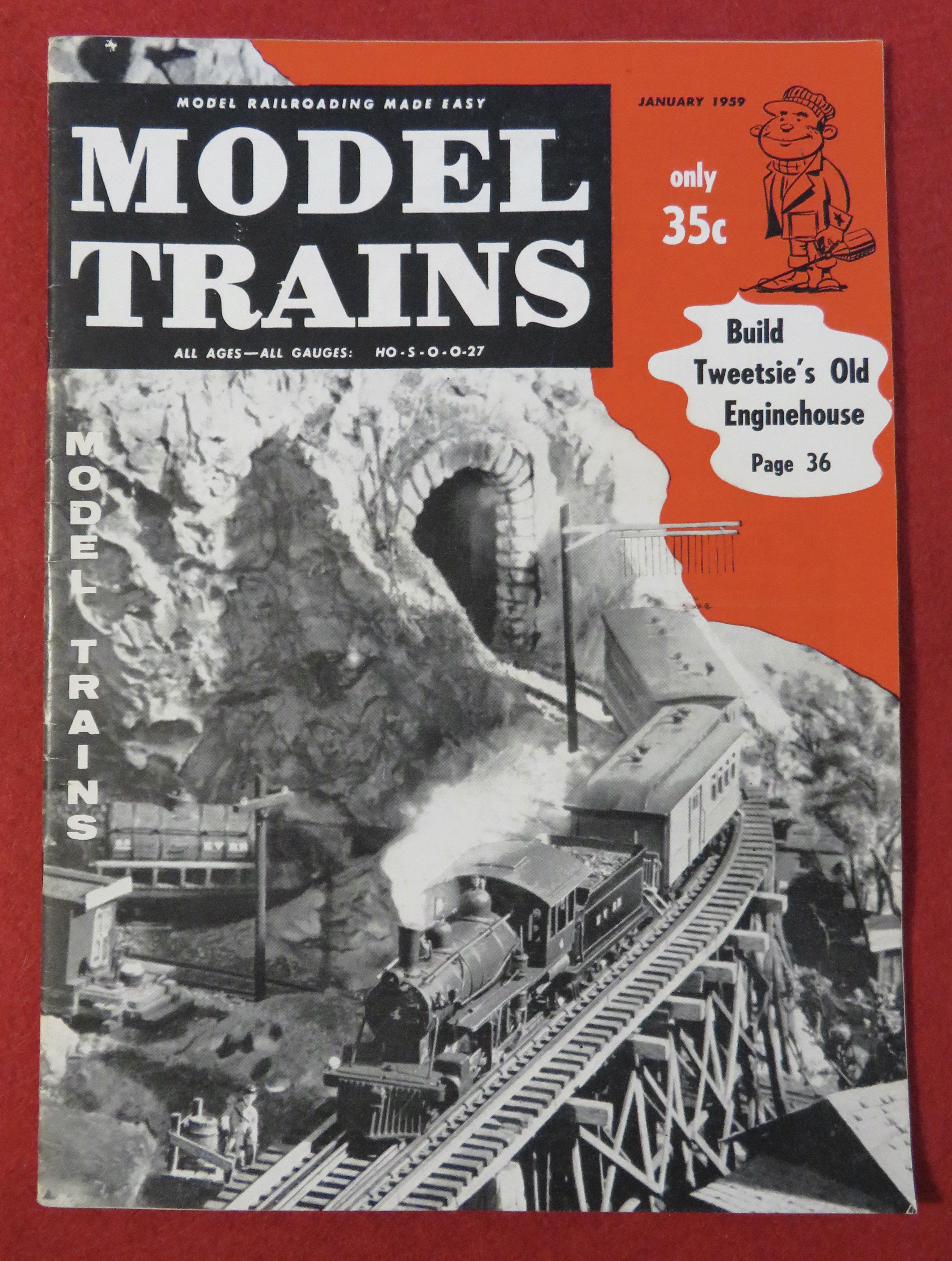 Model Trains Magazine January 1959