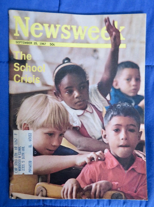 Newsweek Magazine September 25, 1967 The School Crisis