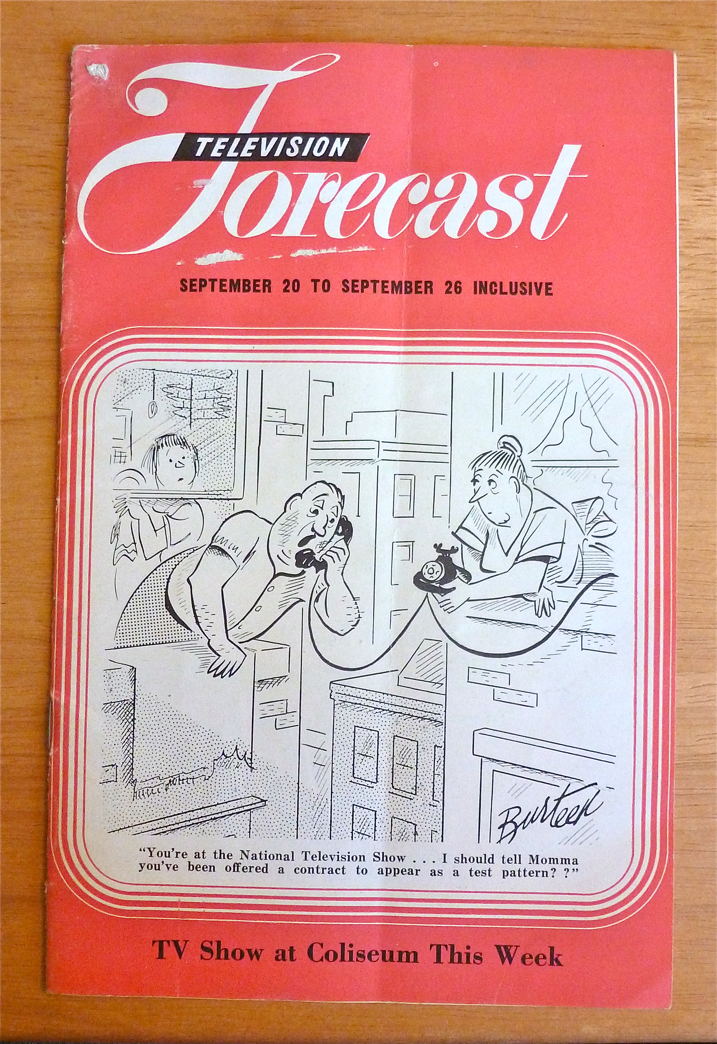 1948 Chicago Television Forecast Vol.1-#20 Test Pattern