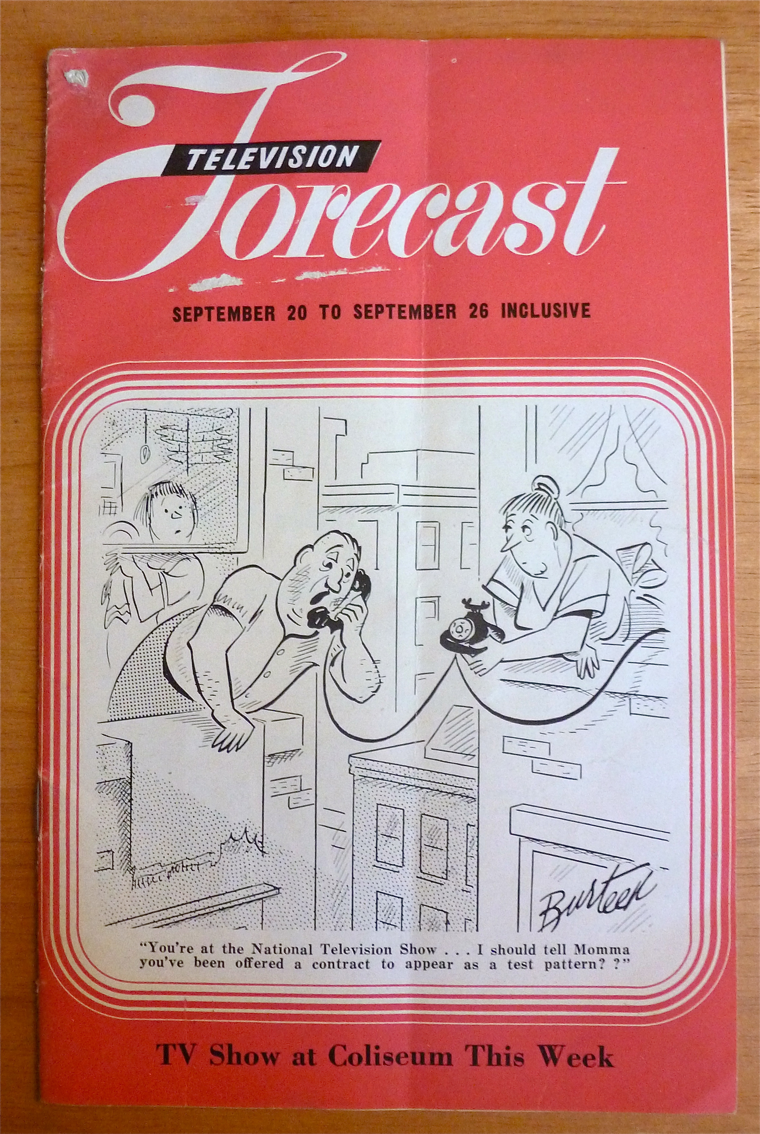 1948 Chicago Television Forecast Vol.1-#20 Test Pattern