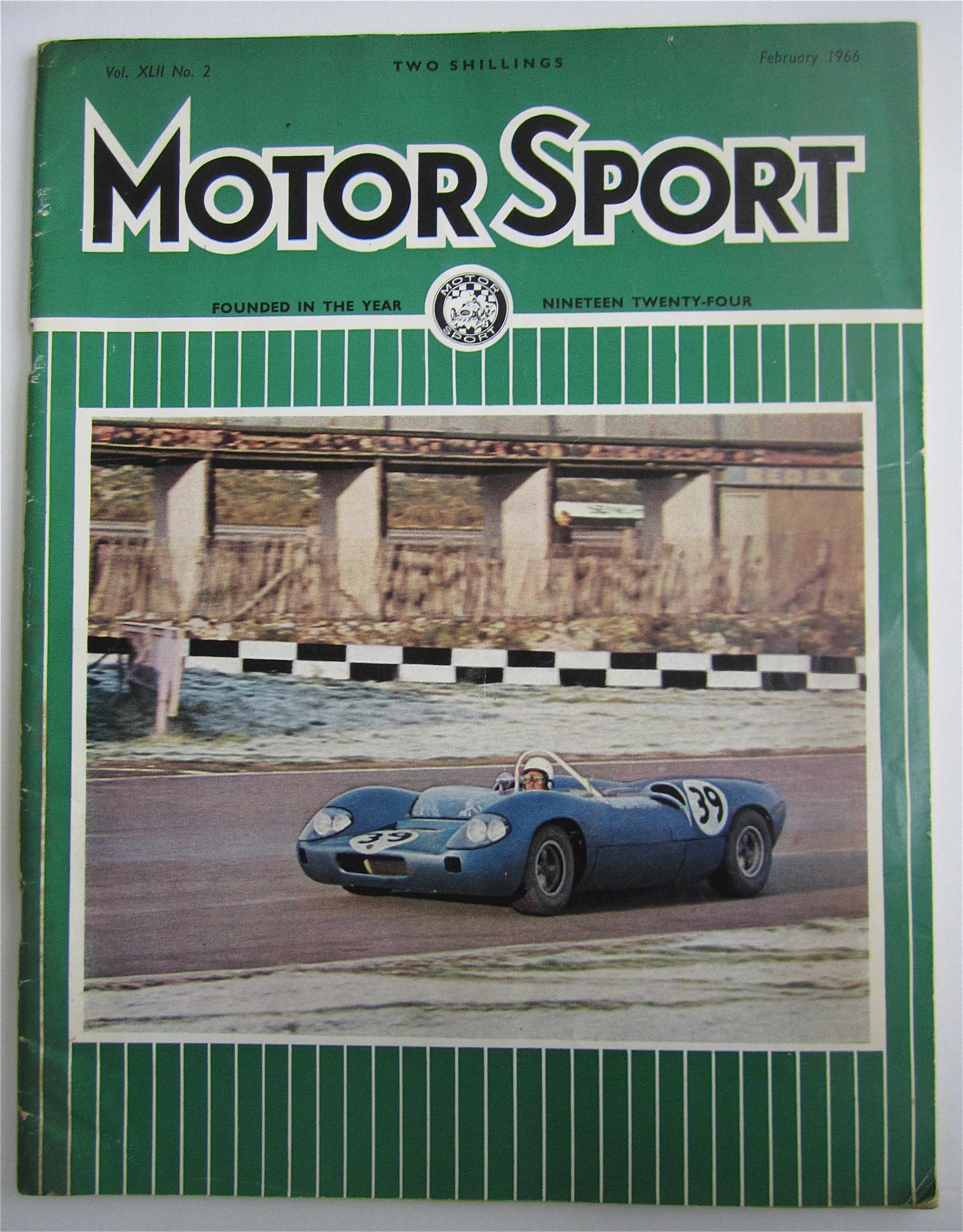 Motor Sport Magazine February 1966 Peter Westbury