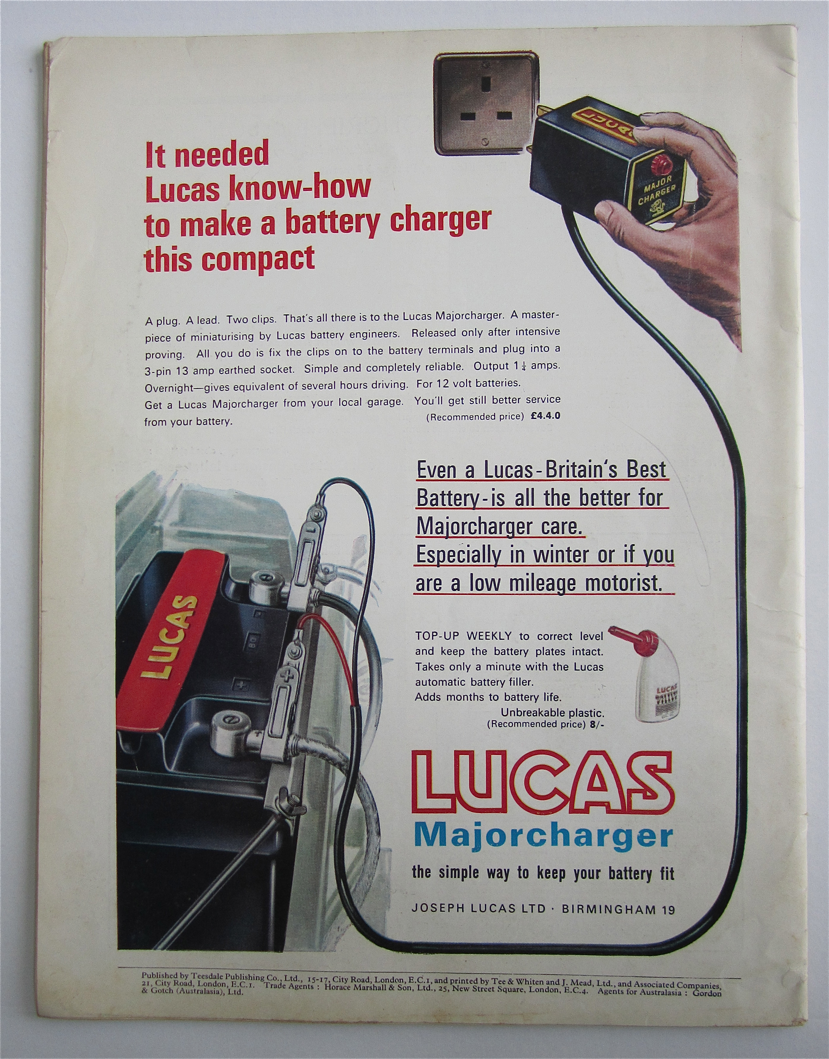 Motor Sport Magazine February 1966 Peter Westbury