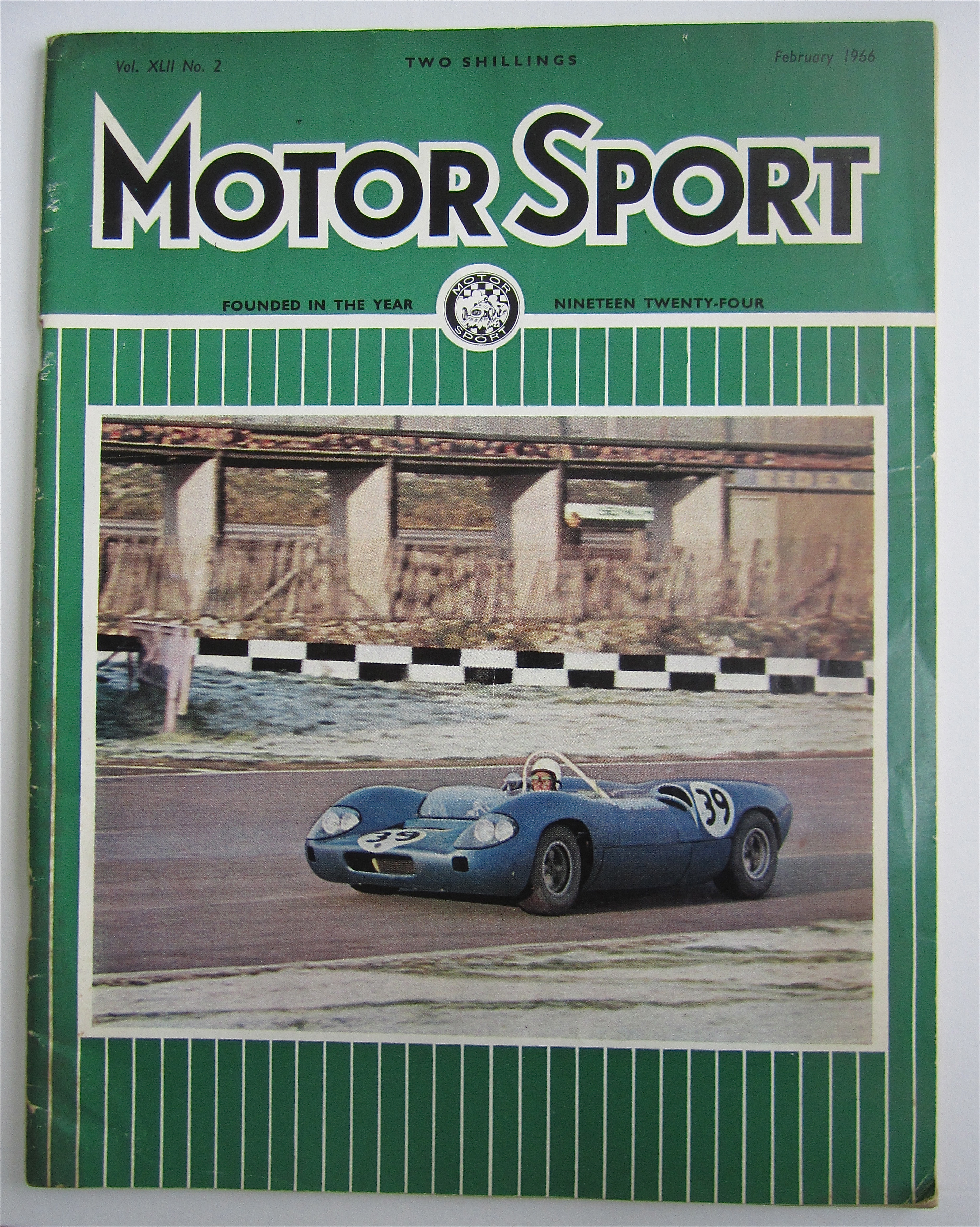 Motor Sport Magazine February 1966 Peter Westbury