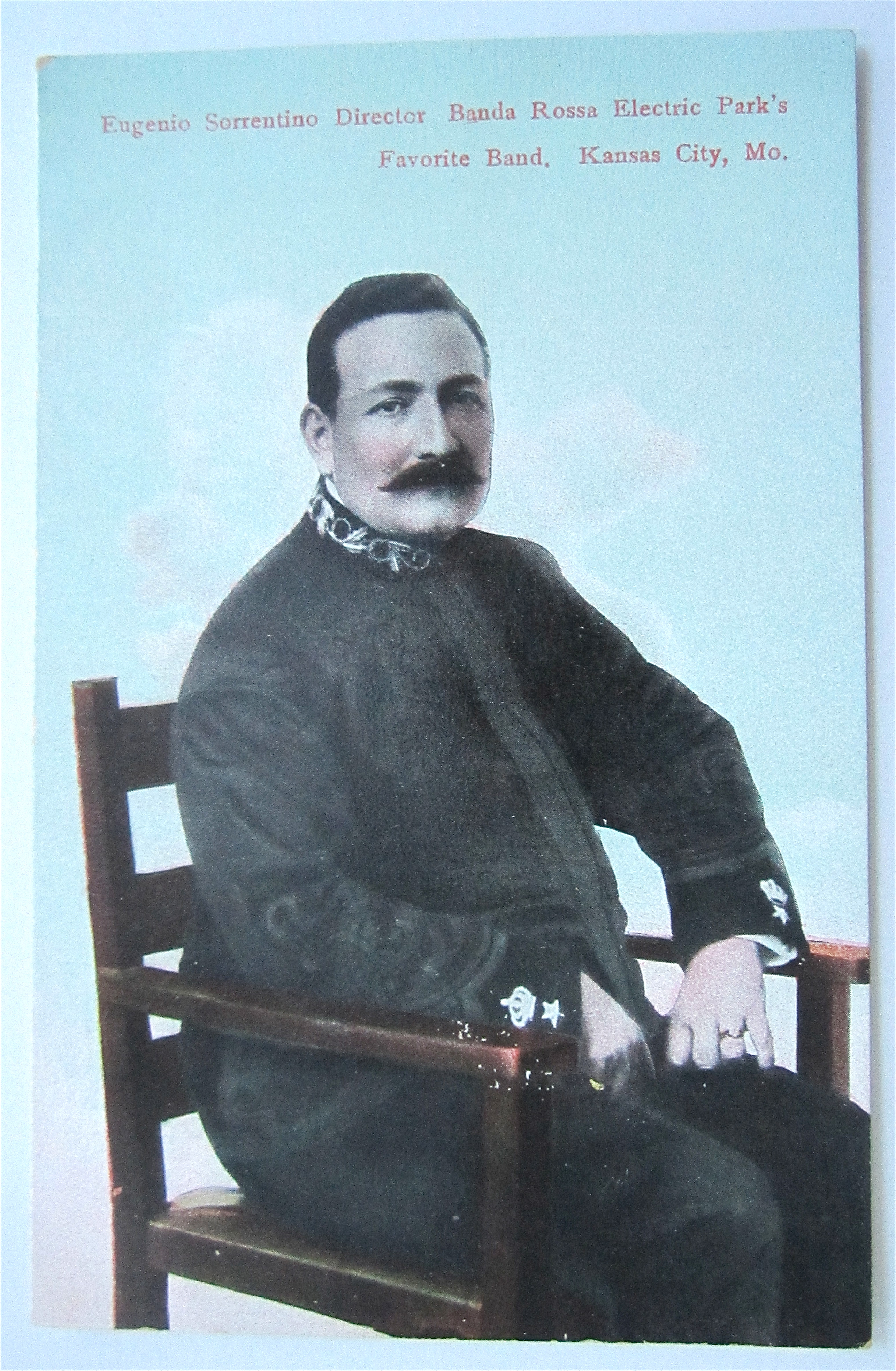 Eugenio Sorrentino Postcard (Director-Favorite Band)