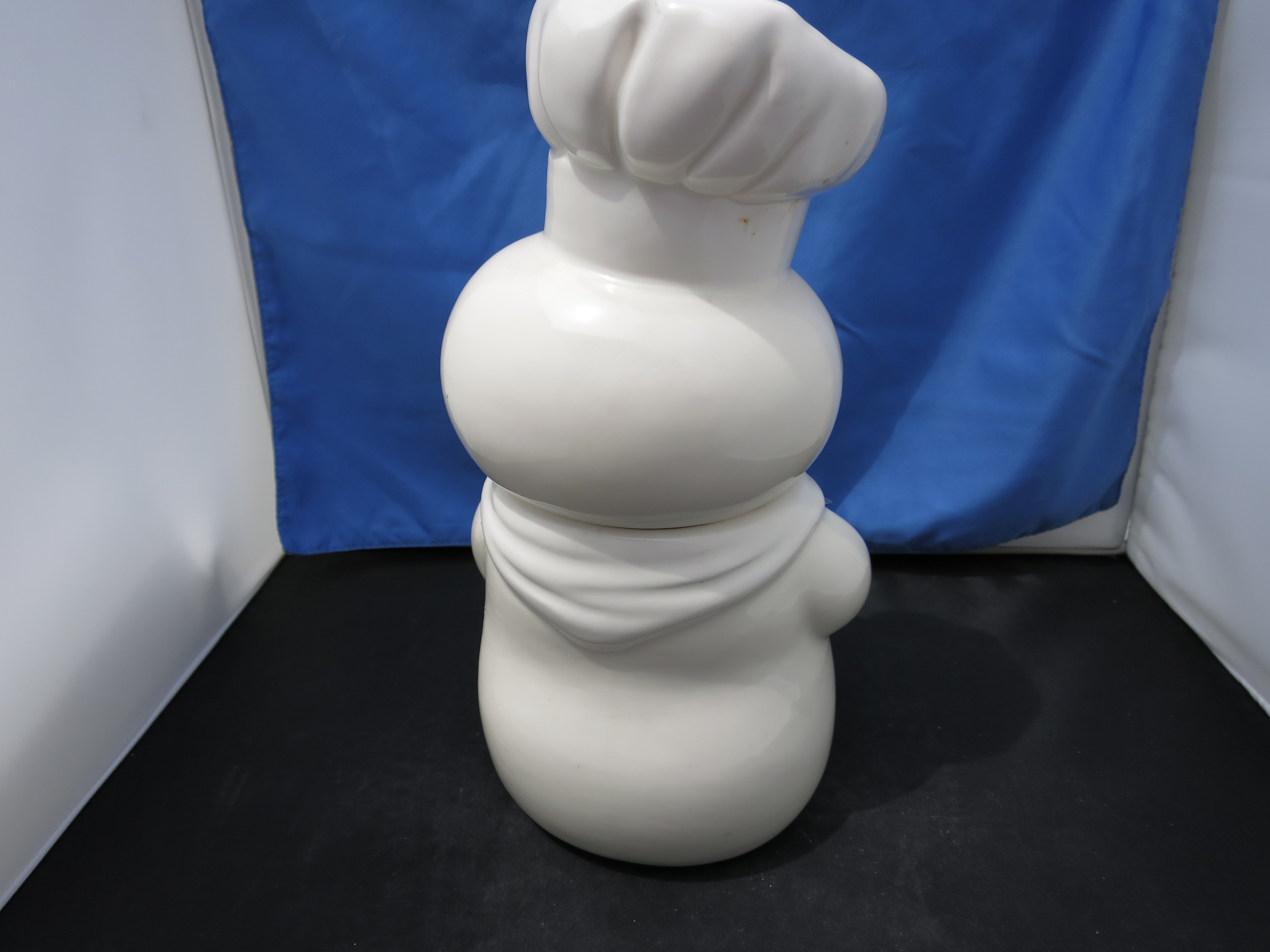 Doughboy Cookie Jar unusual blue