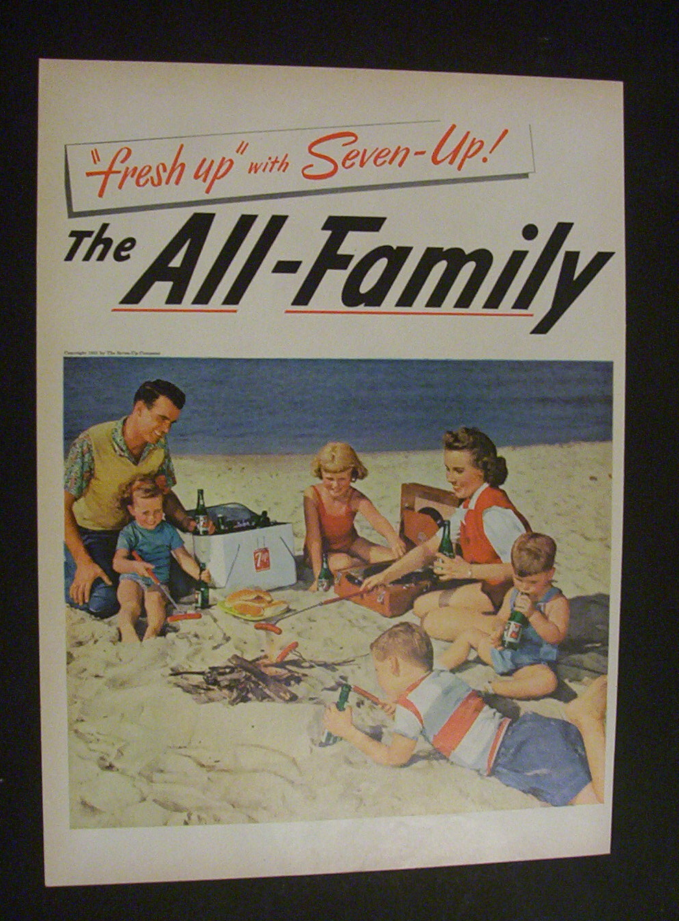 1951 7 Up (2 Page Ad)