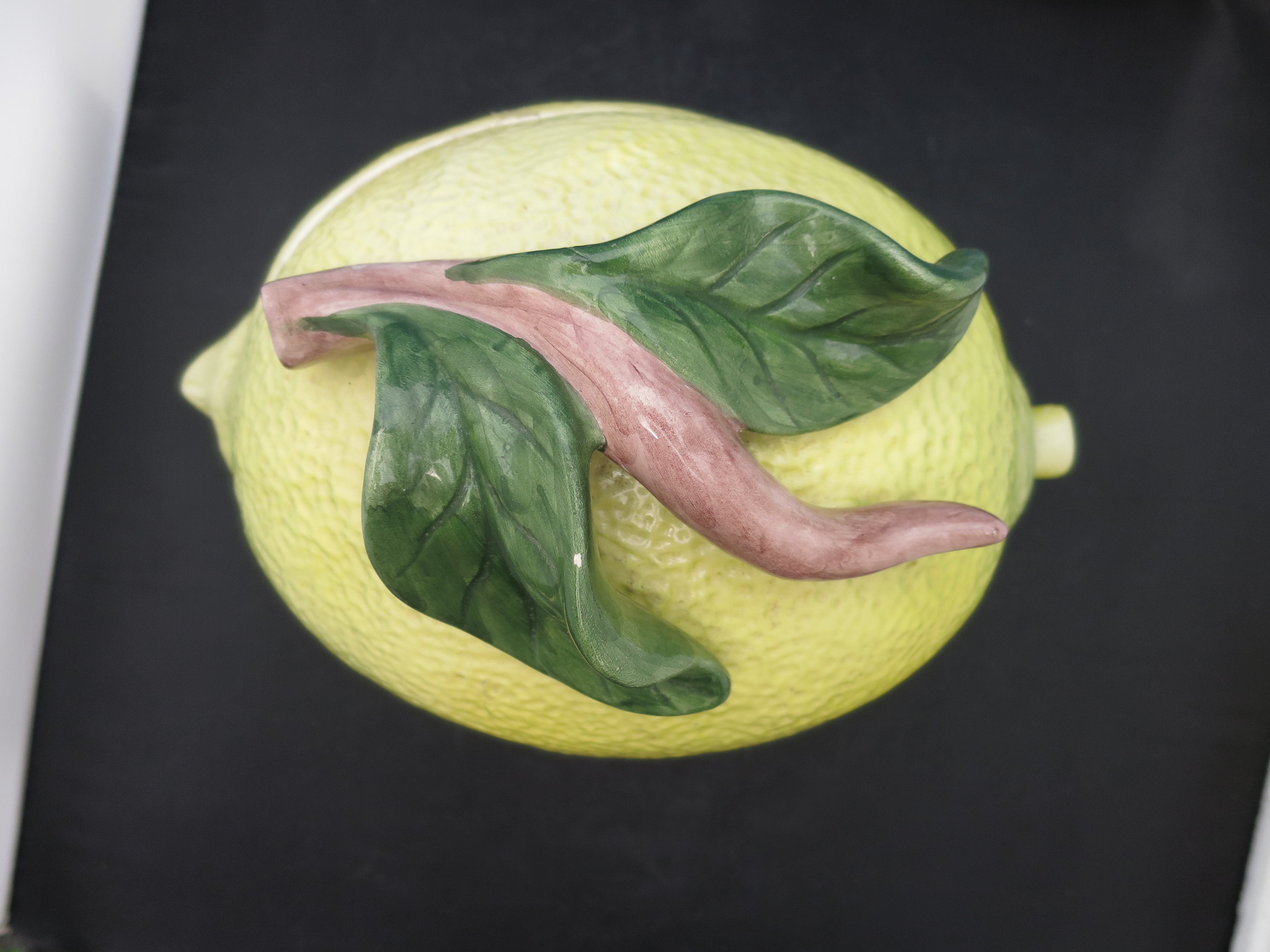 Lemon Cookie Jar harder to find version maker unmarked