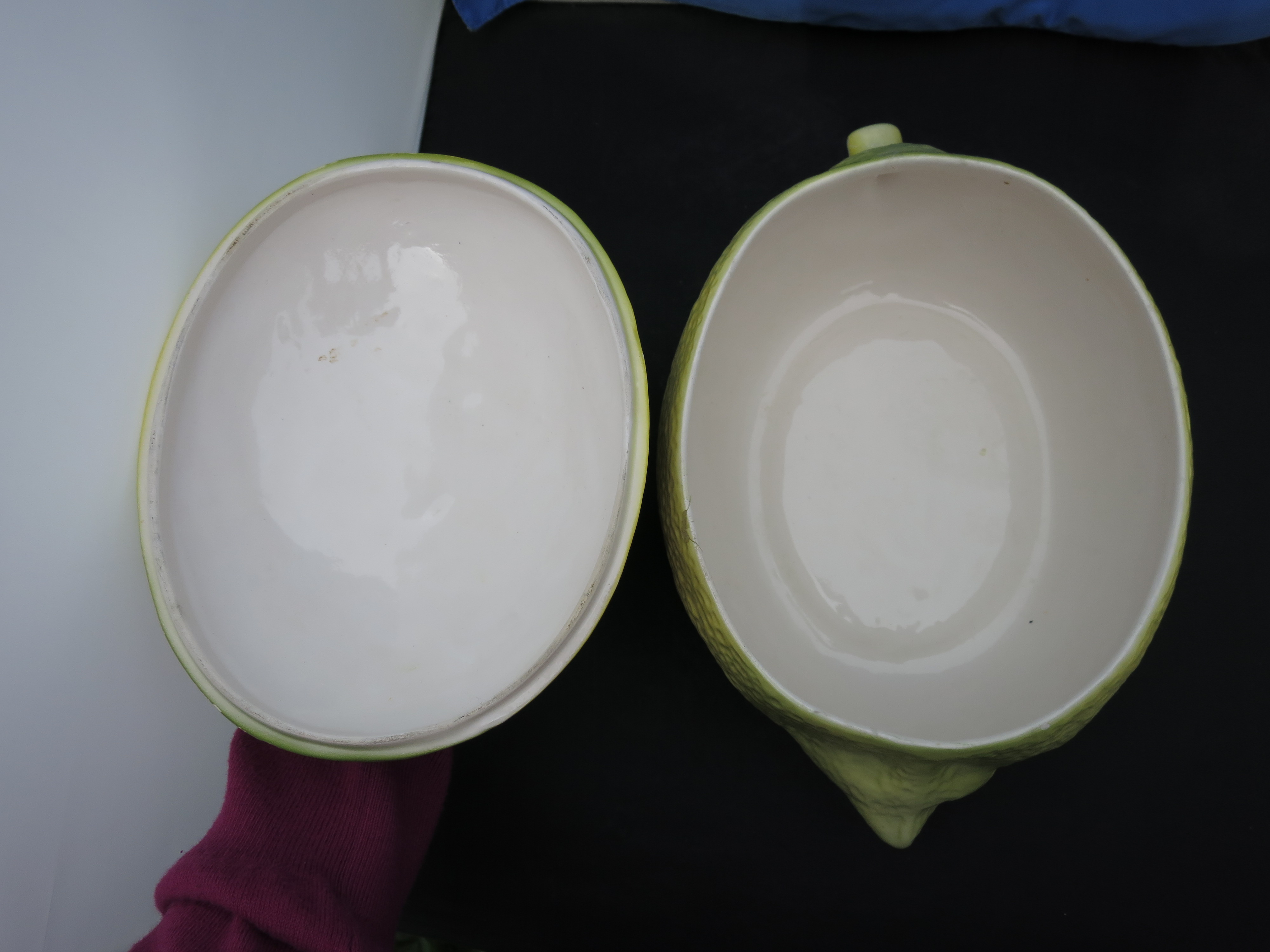 Lemon Cookie Jar harder to find version maker unmarked