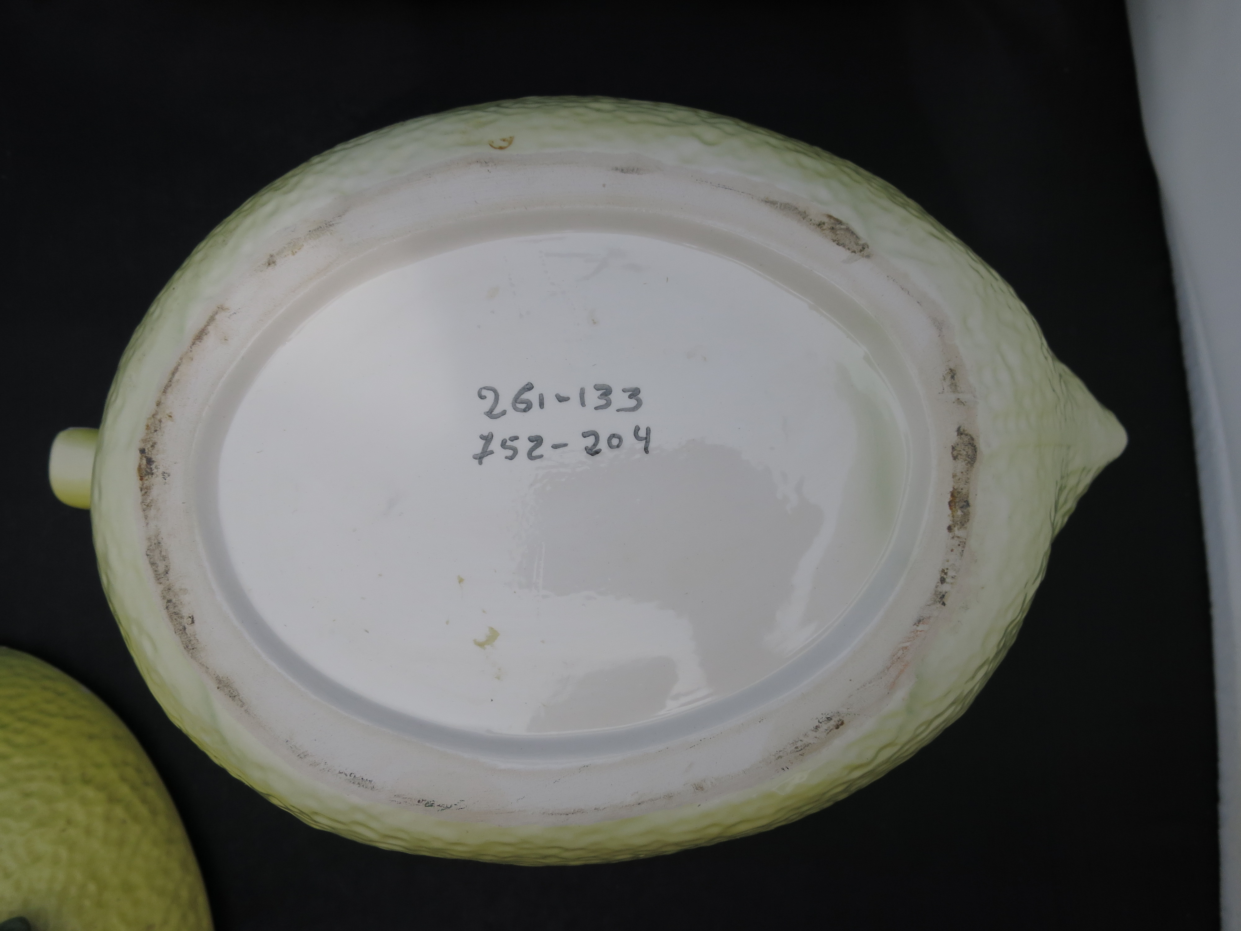 Lemon Cookie Jar harder to find version maker unmarked