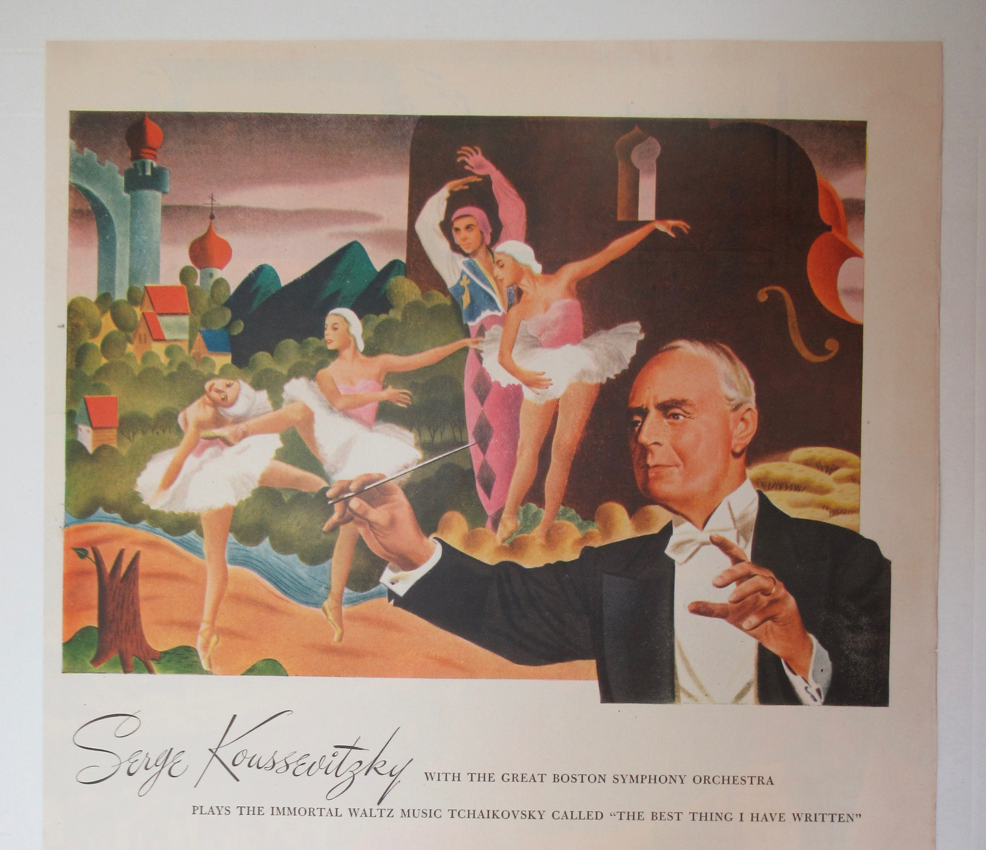 1945 Victor Red Seal Records with Serge Koussevitzky
