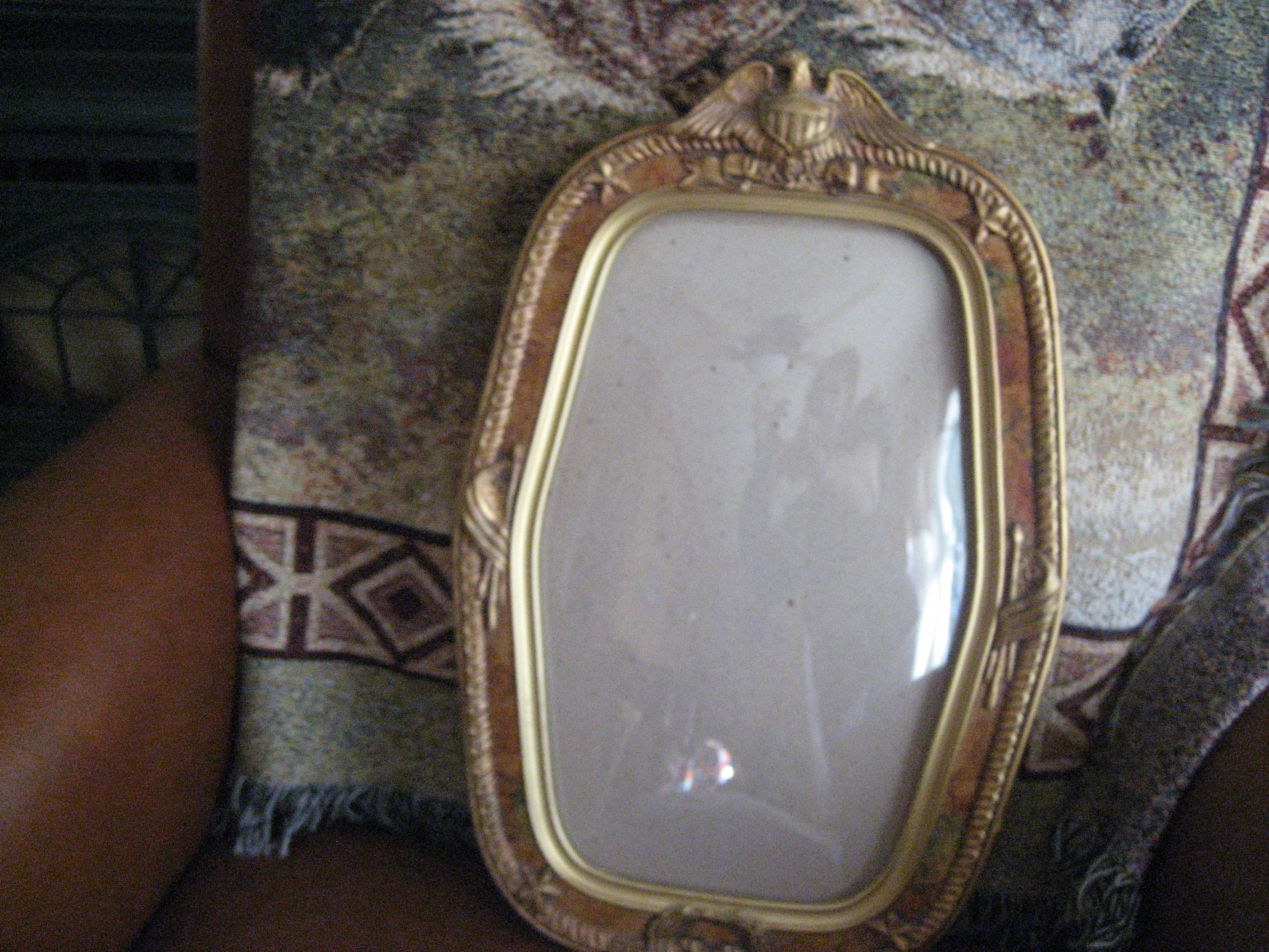 Eagle Curved Glass Picture Frame