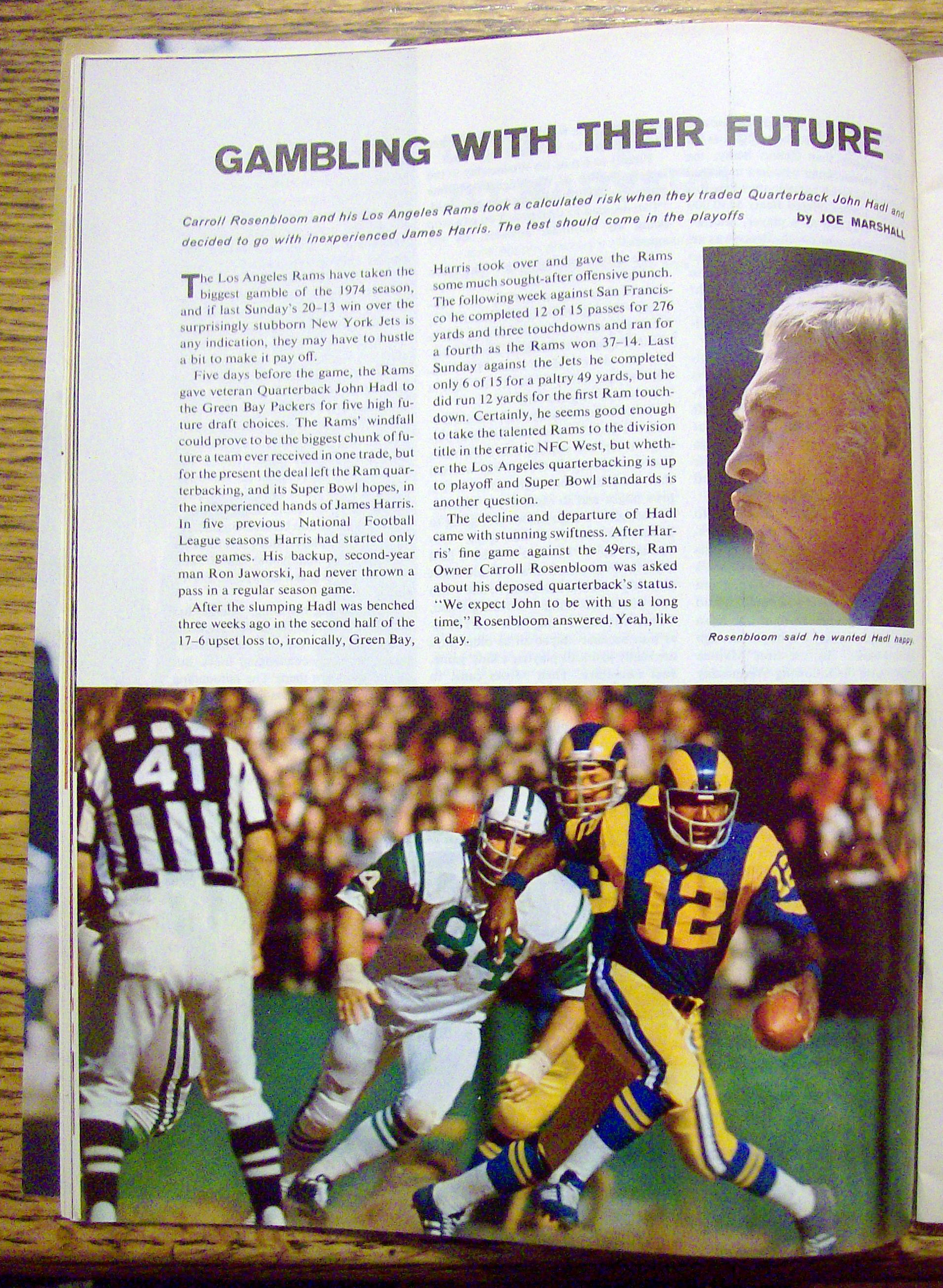 Sports Illustrated Magazine-November 4, 1974