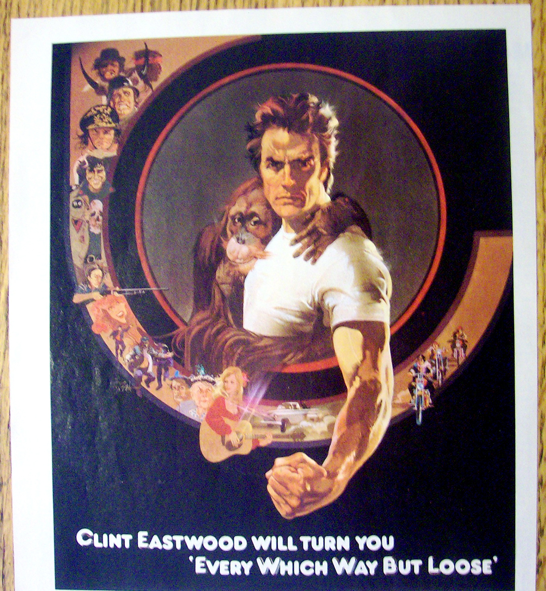 Ad: 1979 Every Which Way But Loose w/Clint Eastwood