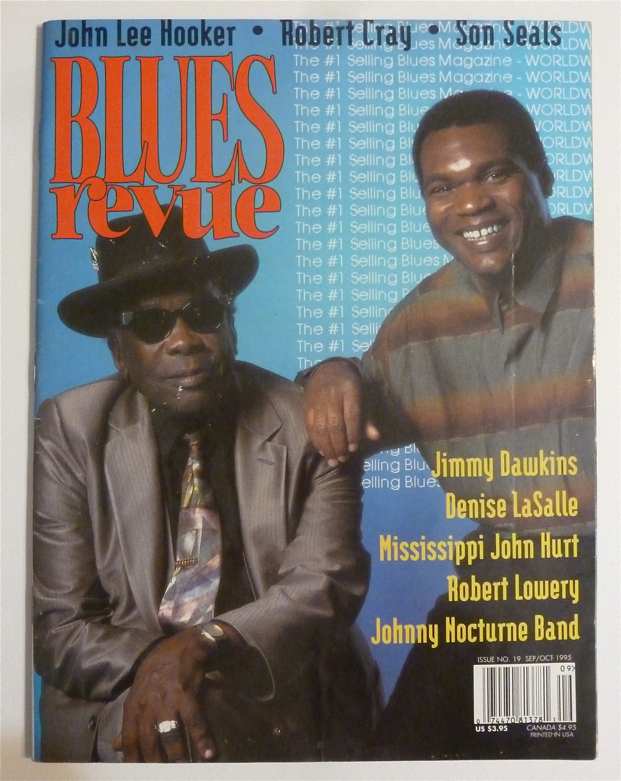 Blues Revue Magazine Sept/Oct 1995 Ken Settle