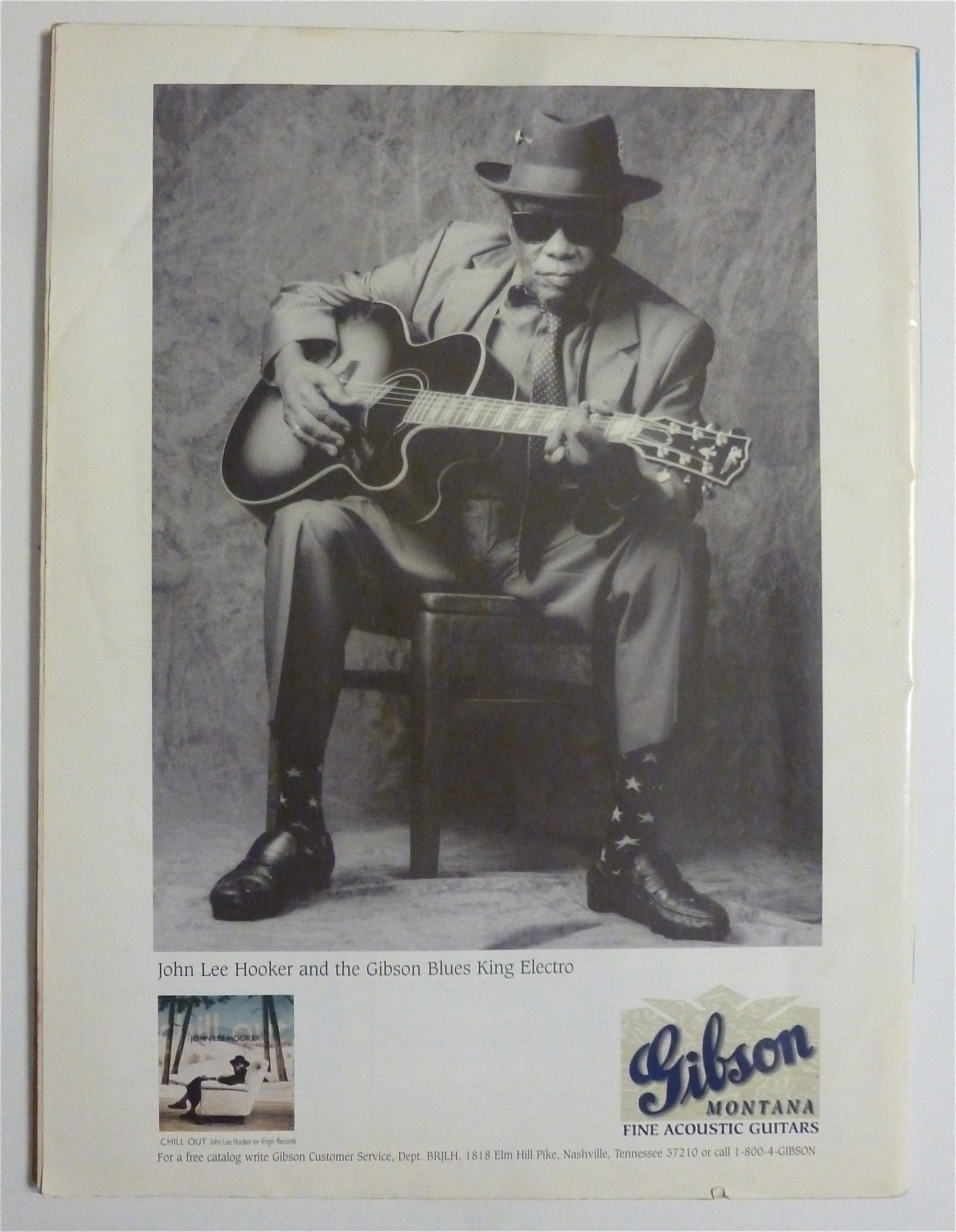 Blues Revue Magazine Sept/Oct 1995 Ken Settle