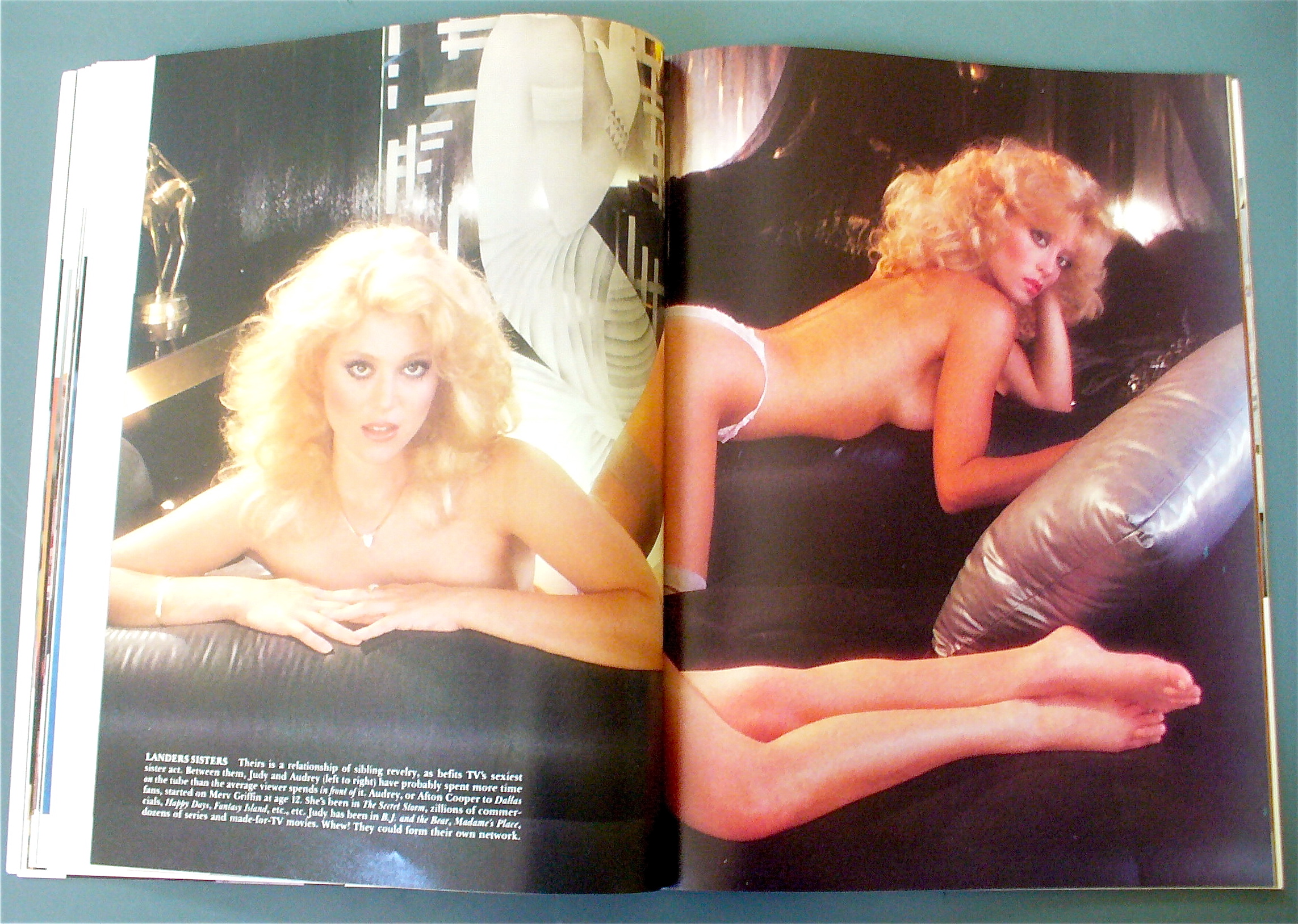 Playboy Magazine 1984 Playboy's Women Of Television