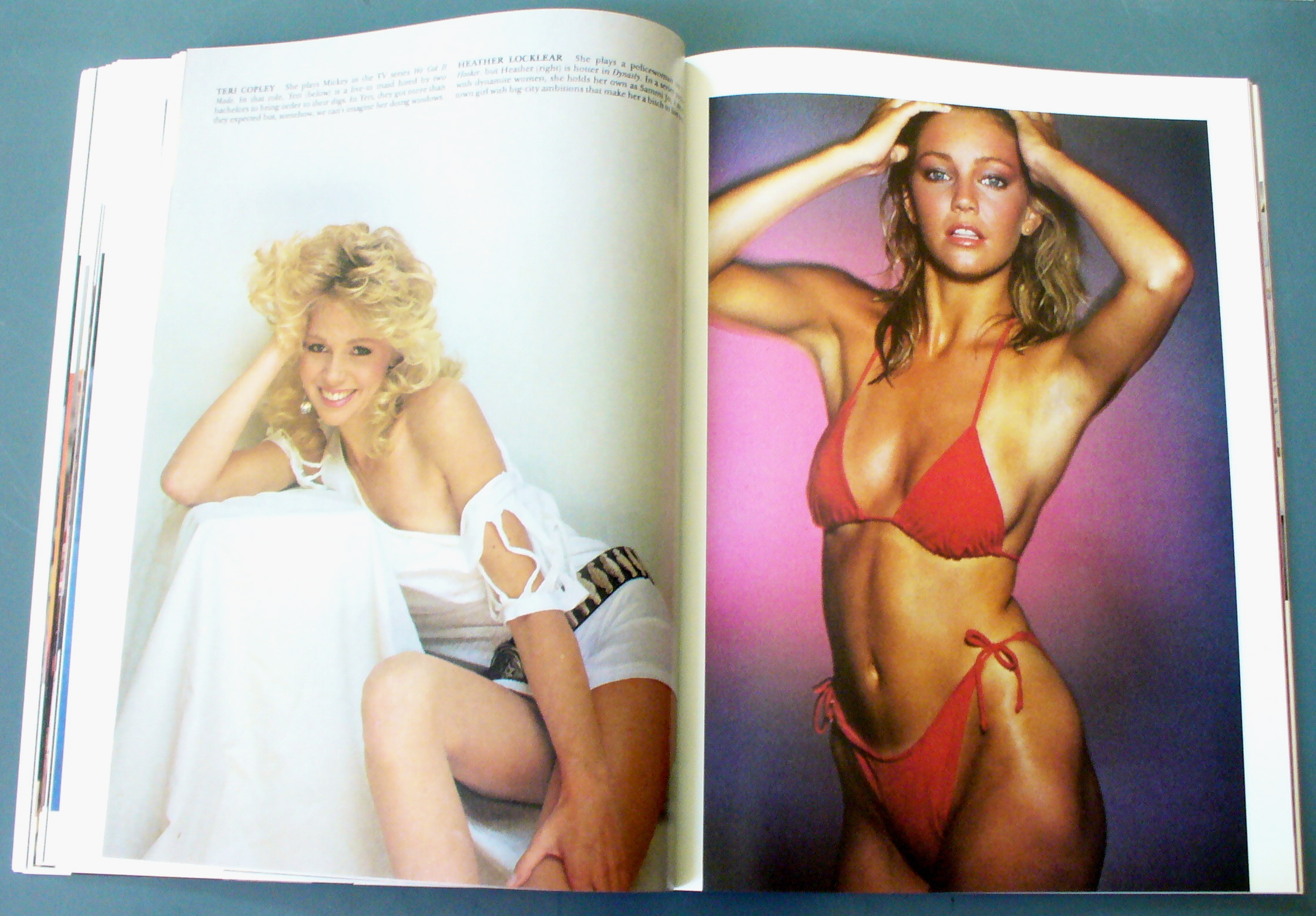 Playboy Magazine 1984 Playboy's Women Of Television