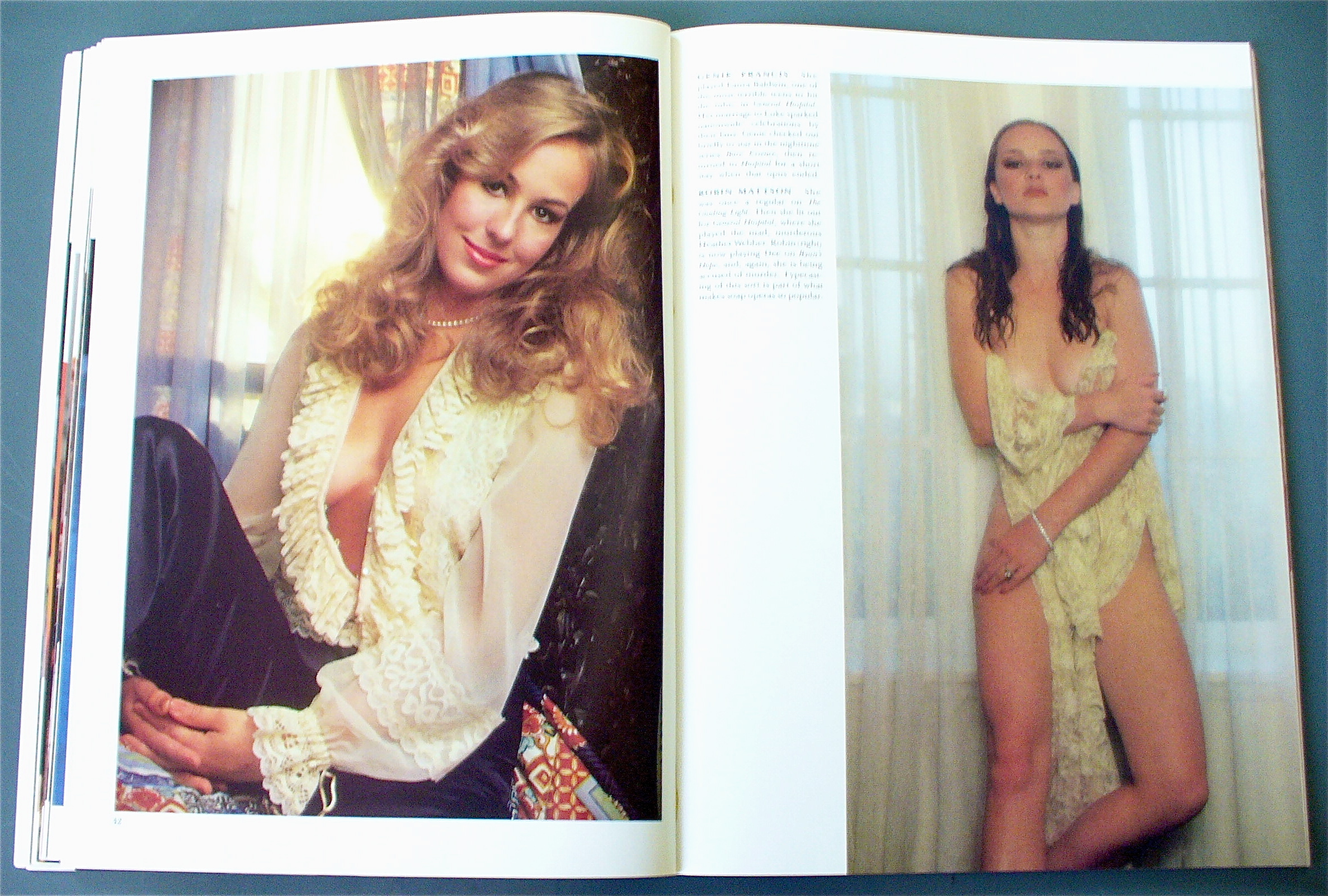 Playboy Magazine 1984 Playboy's Women Of Television