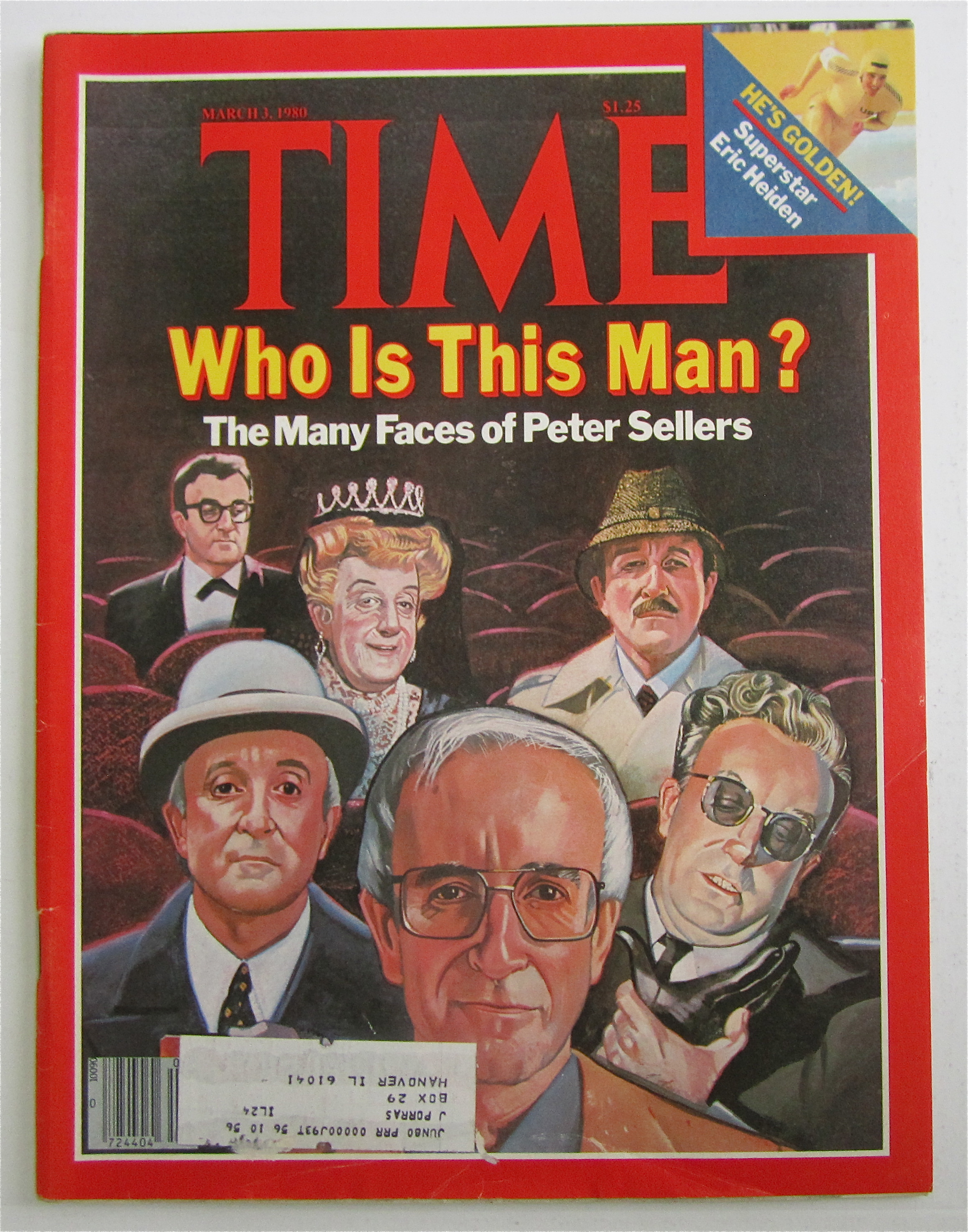 Time Magazine -March 3, 1980- Many Faces Peter Sellers
