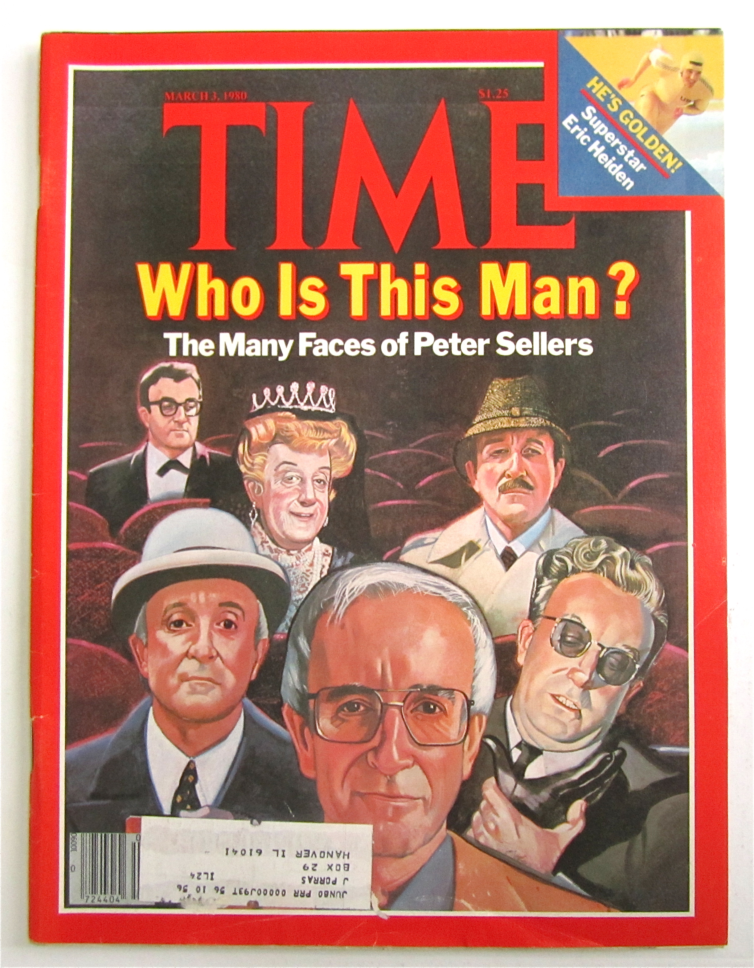 Time Magazine -March 3, 1980- Many Faces Peter Sellers
