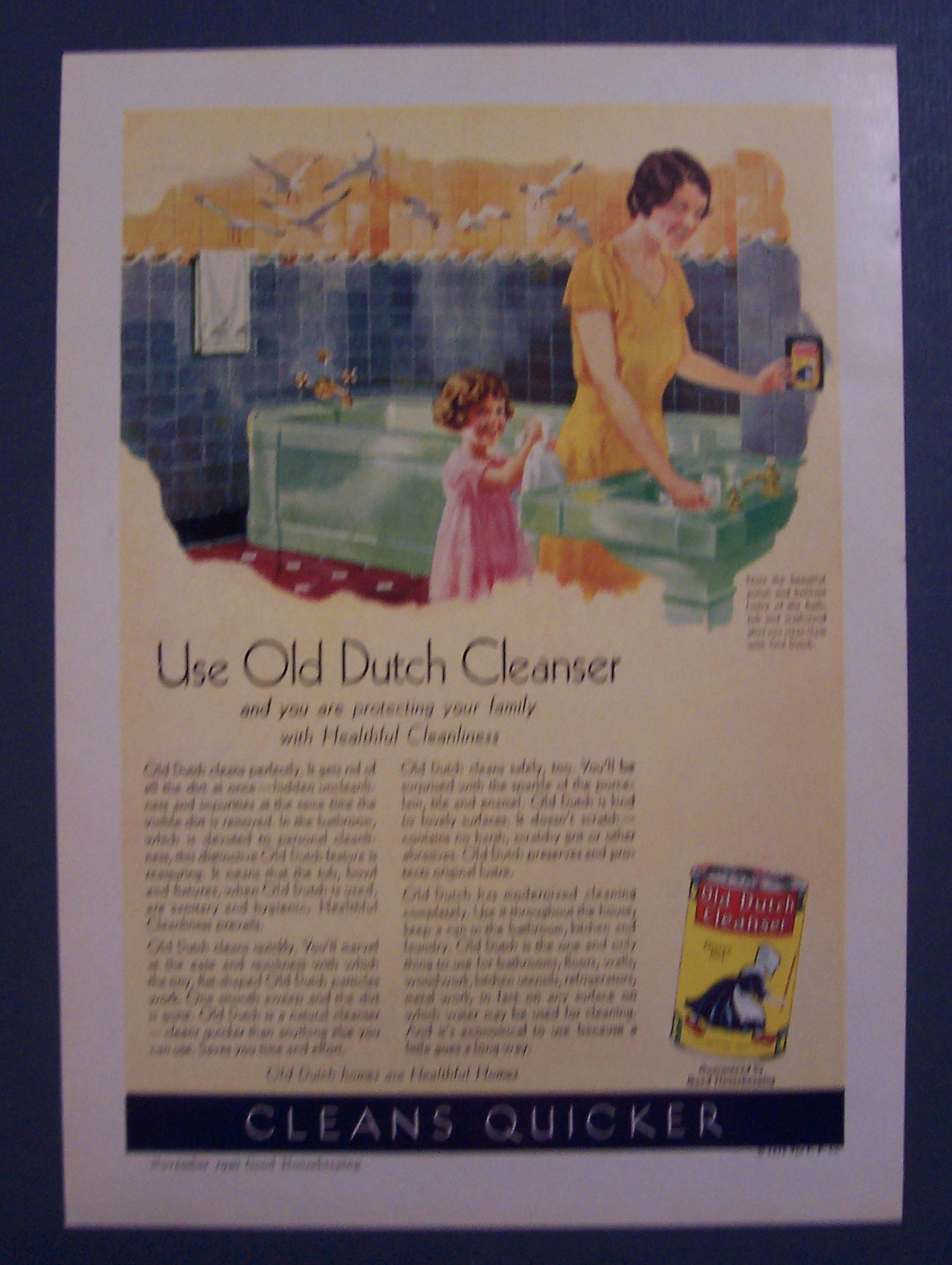 1930  Old  Dutch  Cleanser