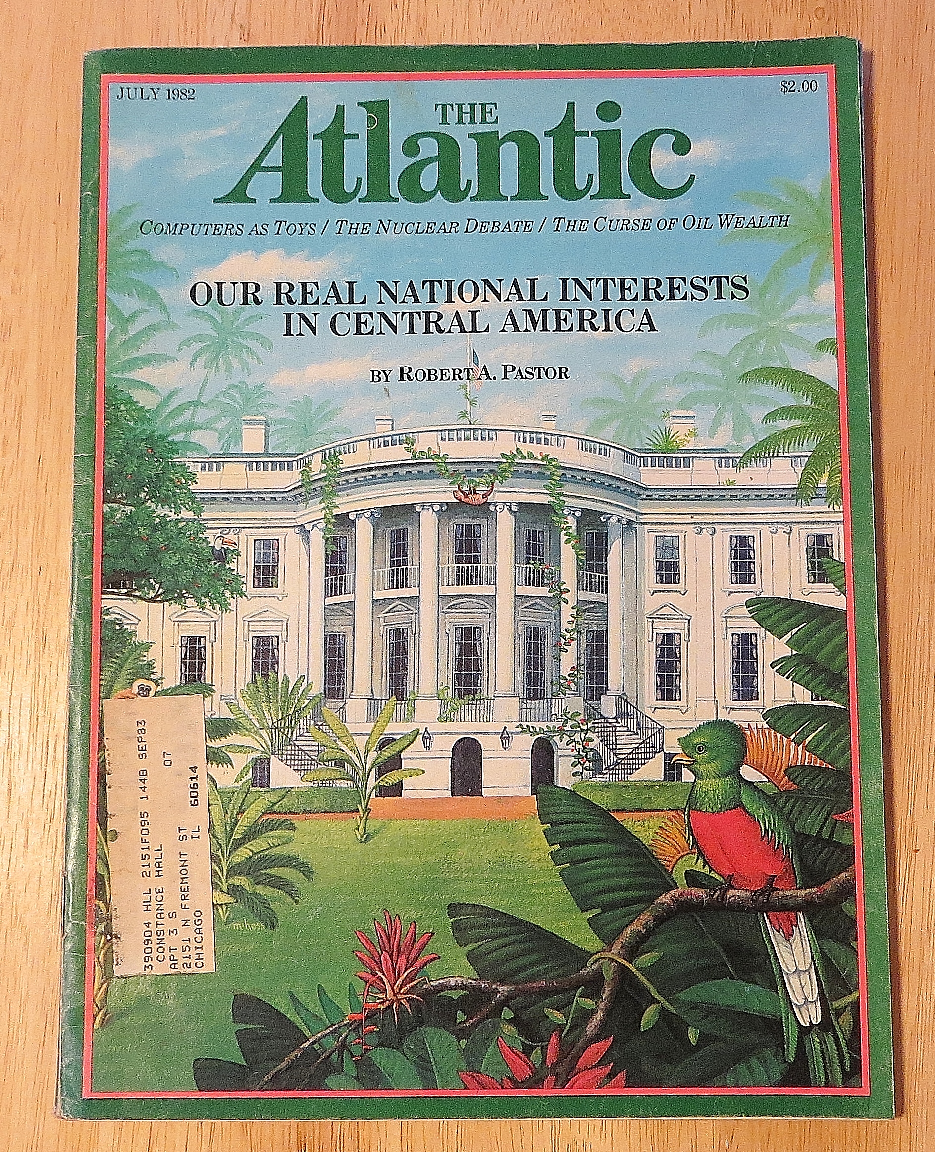 The Atlantic Magazine July 1982 National Interests