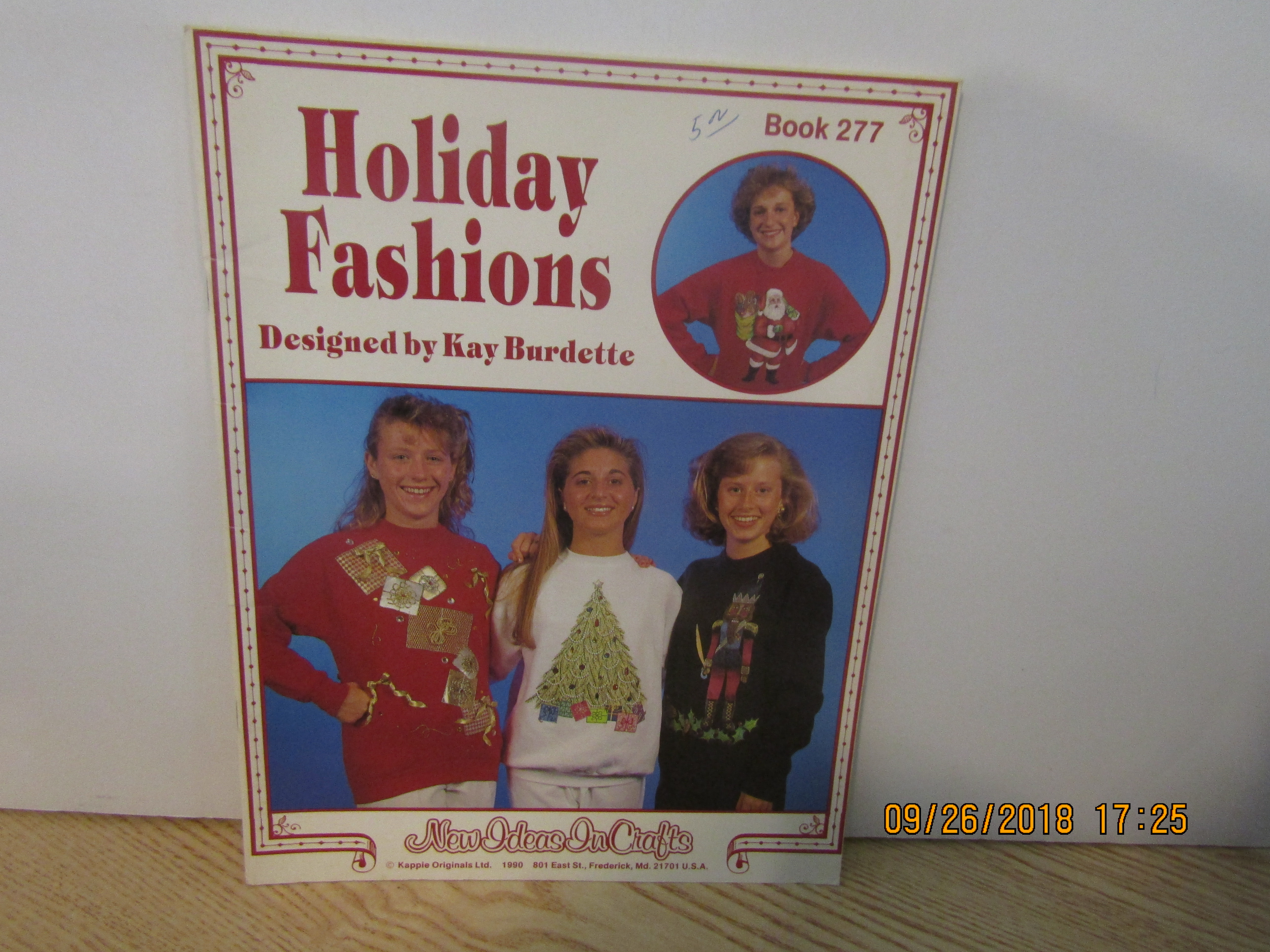 Kappie Originals Book Holiday Fashions #277