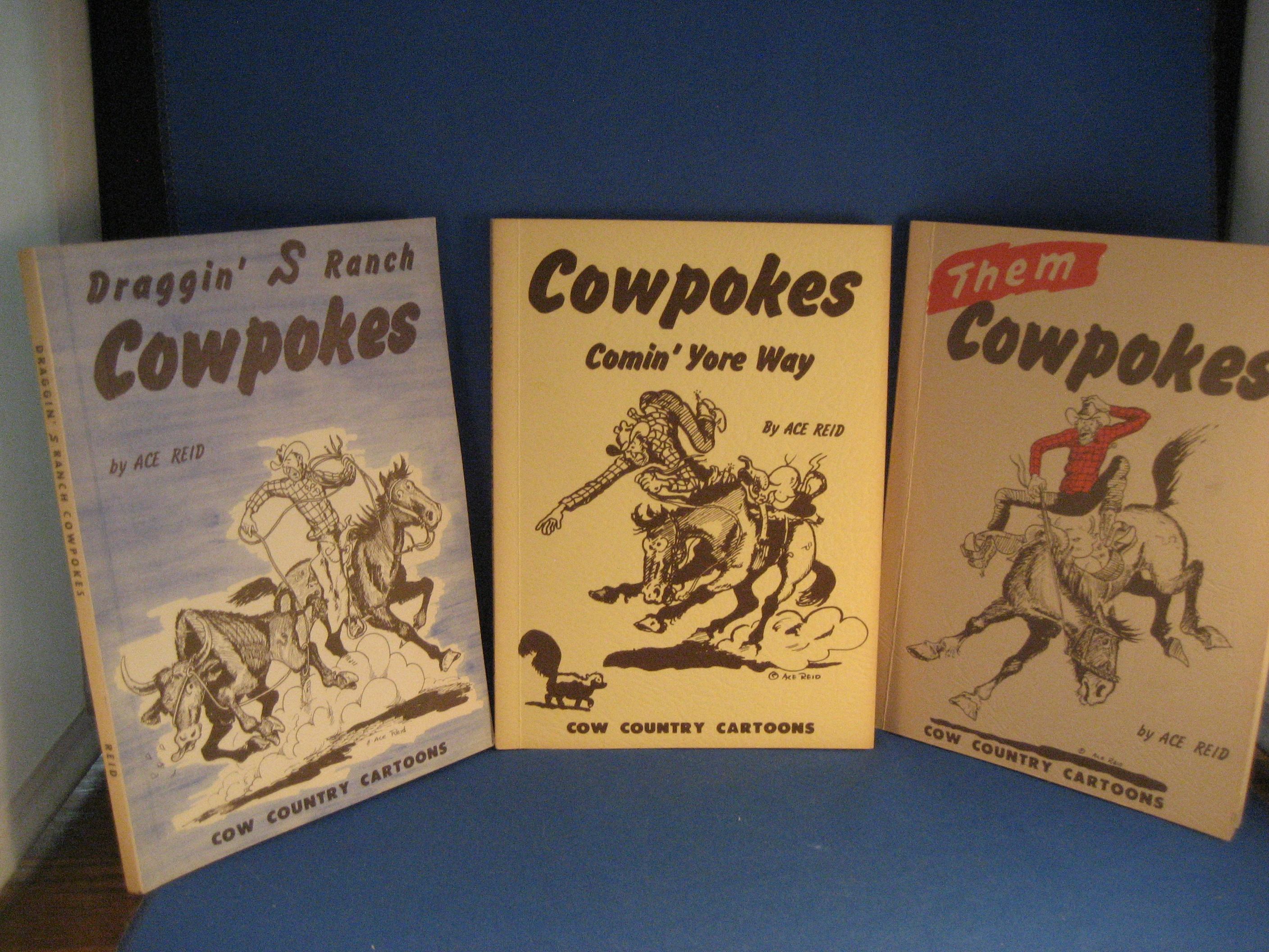 Cowpokes Cartoon Books by Ace Reid